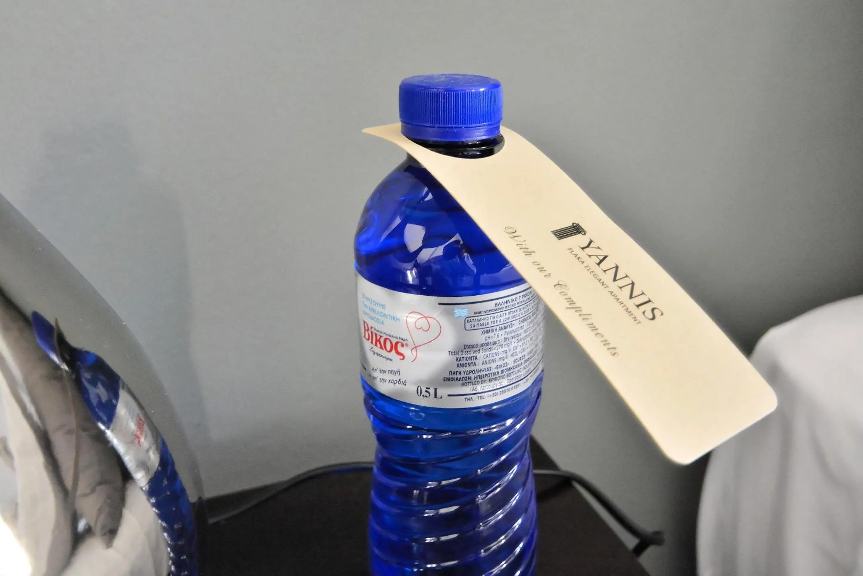 Decorative detail in Plaka Elegant Apartment