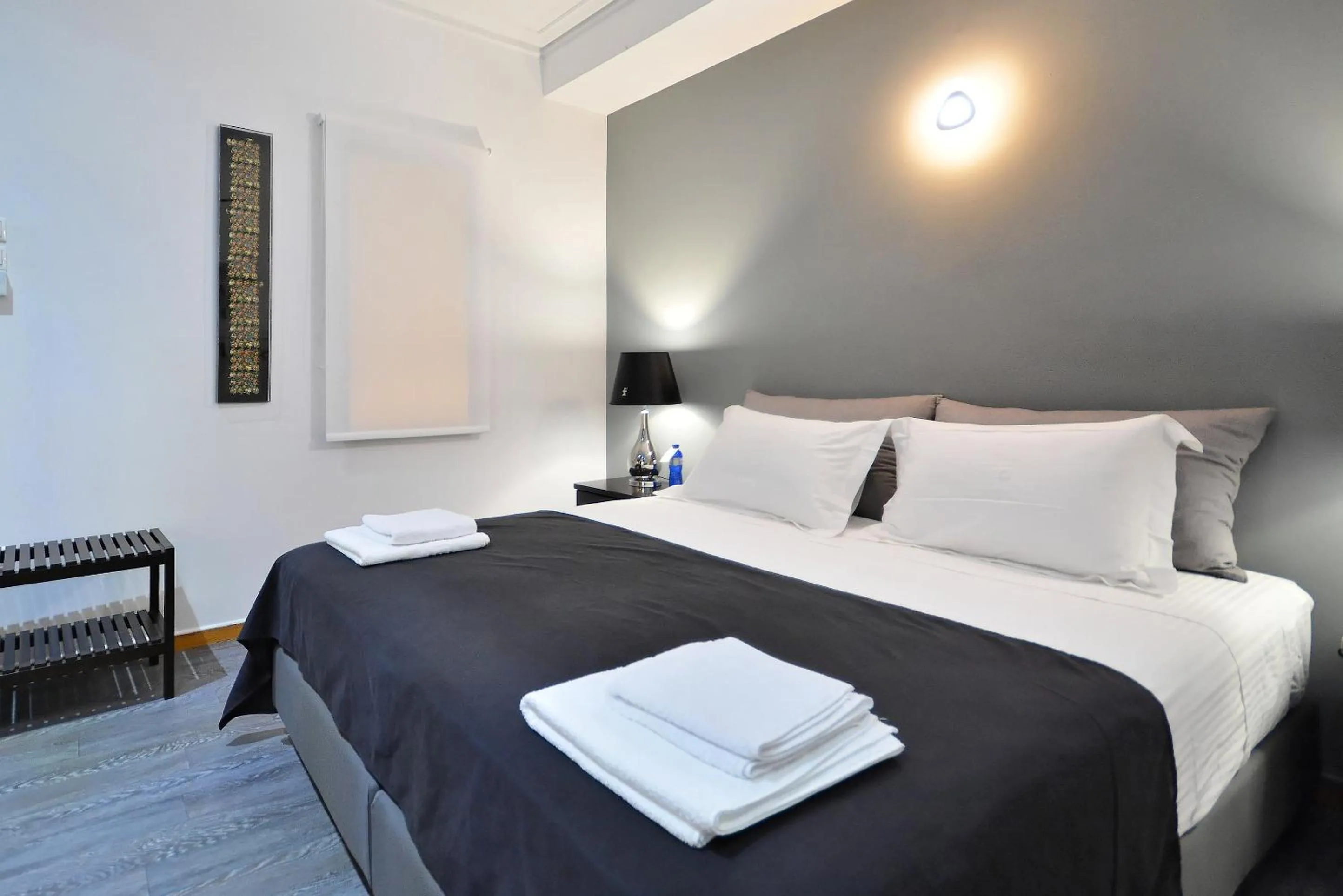 Bedroom, Bed in Plaka Elegant Apartment