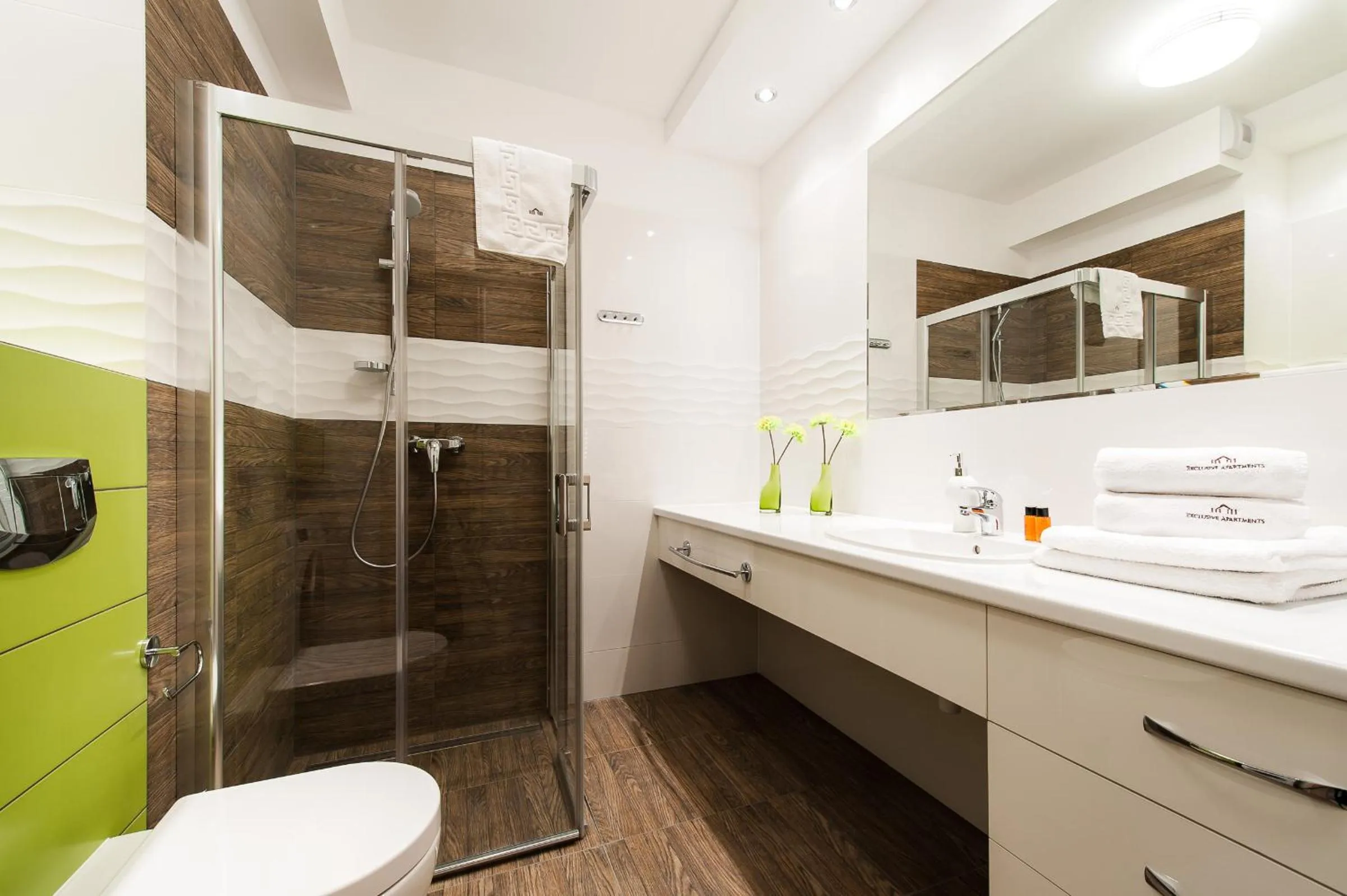 Shower in EXCLUSIVE Aparthotel