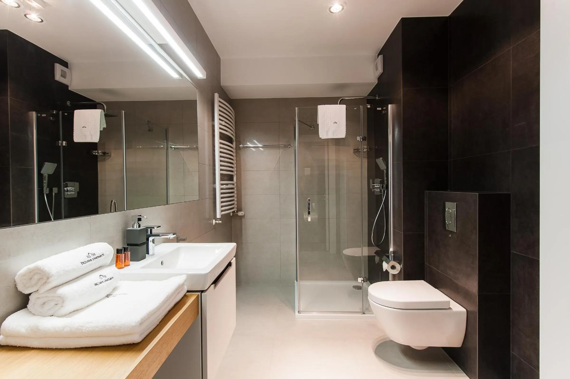 Shower in EXCLUSIVE Aparthotel