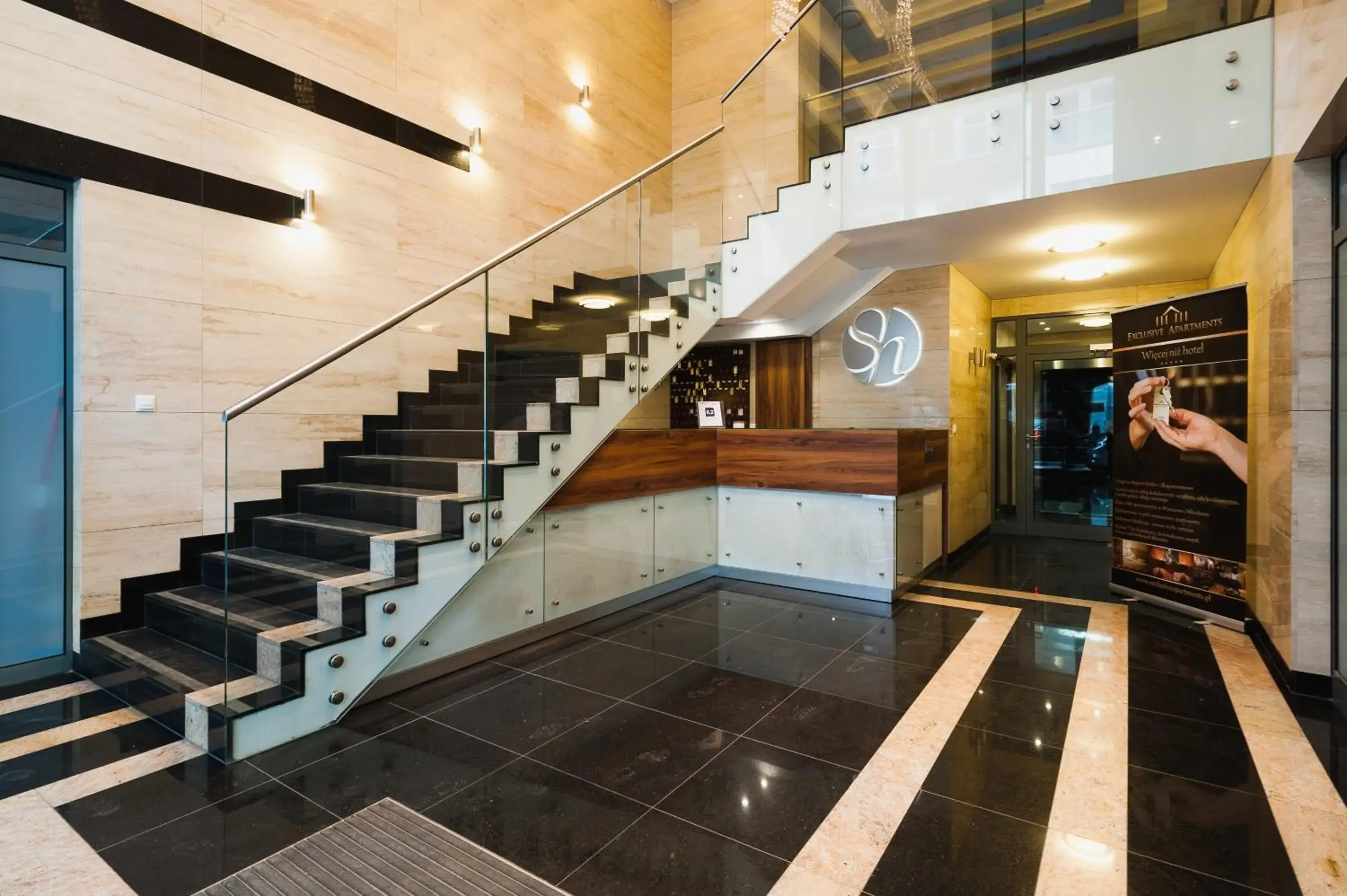 Lobby or reception in EXCLUSIVE Aparthotel Lobby or reception in EXCLUSIVE Aparthotel