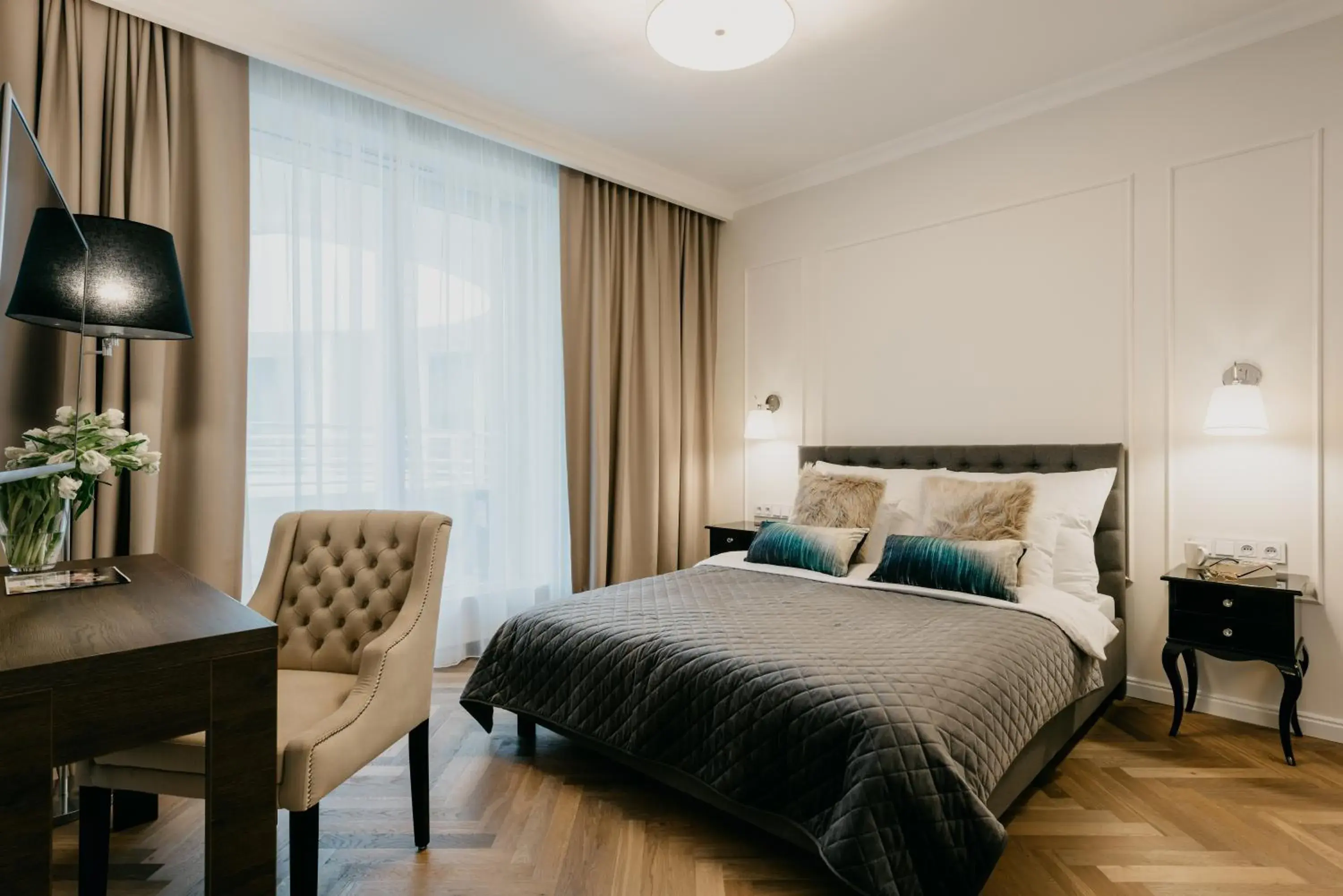 Bed in EXCLUSIVE Aparthotel Bed in EXCLUSIVE Aparthotel