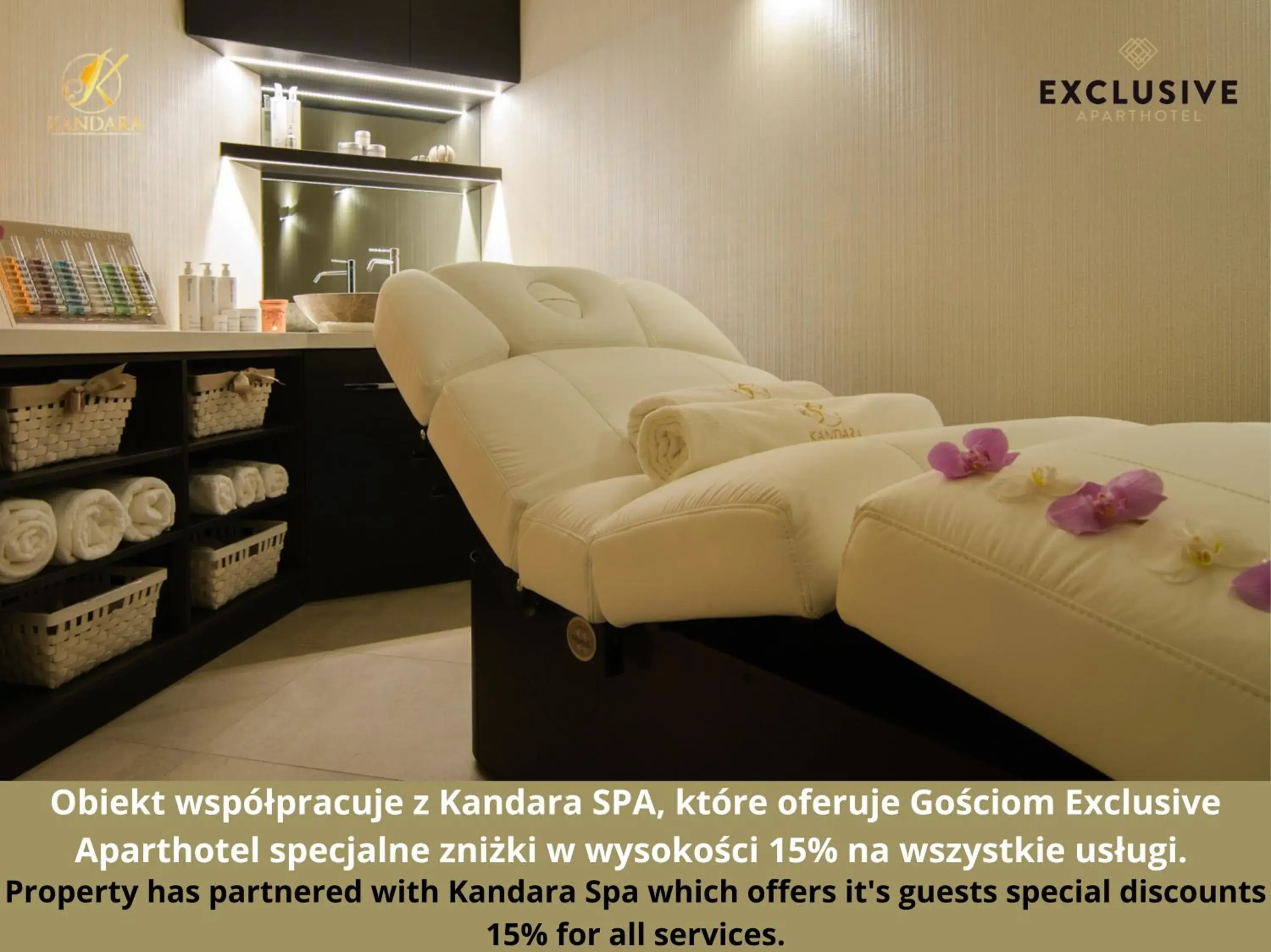 Spa and wellness centre/facilities in EXCLUSIVE Aparthotel Spa and wellness centre/facilities in EXCLUSIVE Aparthotel