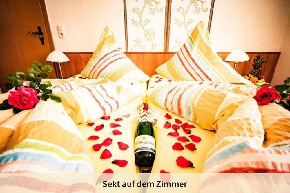 Bed in Pension Fischerhaus