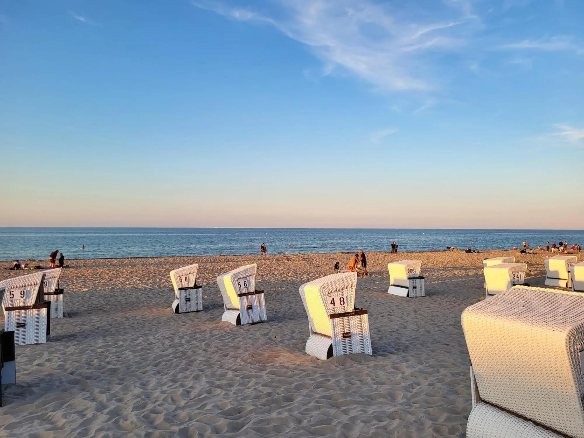 Beach in Pension Fischerhaus