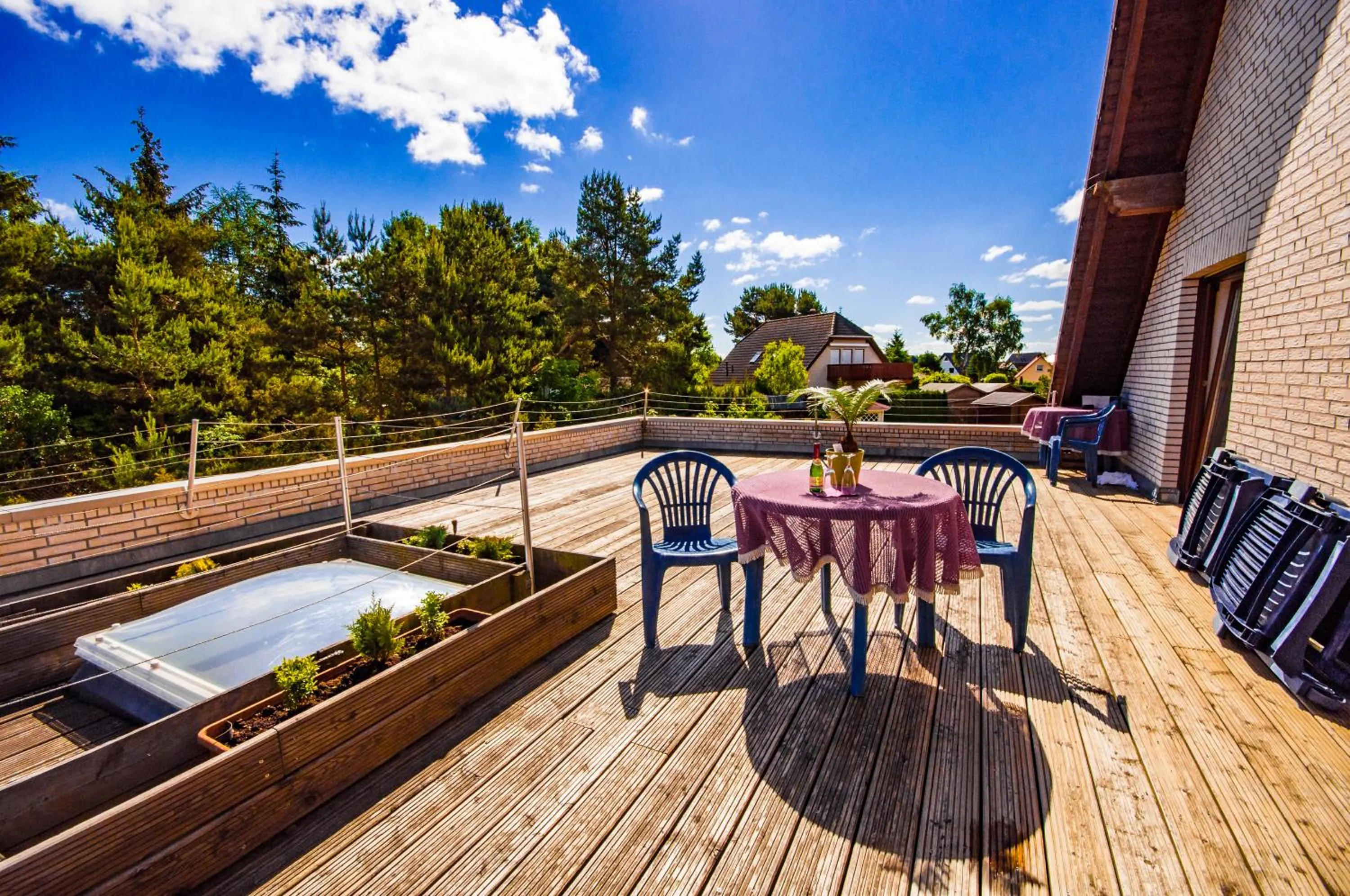 BBQ facilities in Pension Fischerhaus