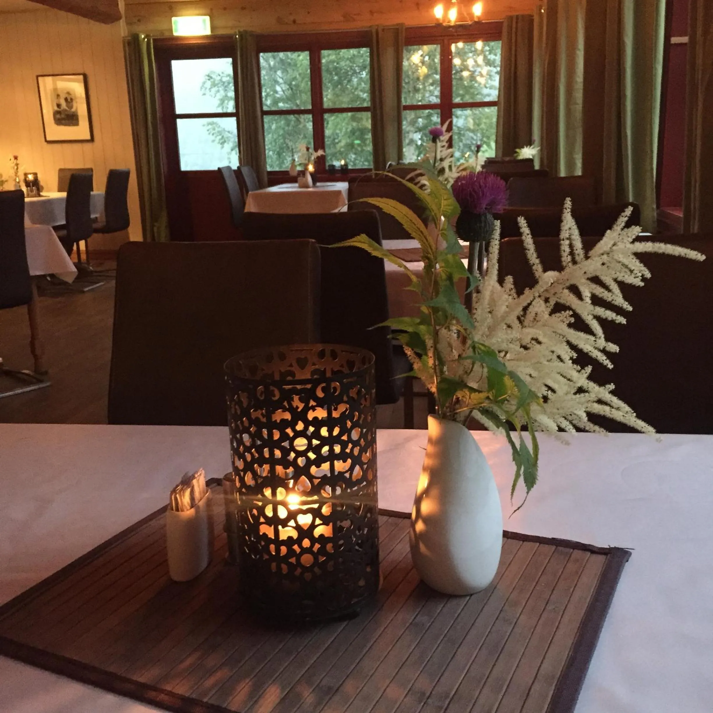 Decorative detail in Bykle Hotel