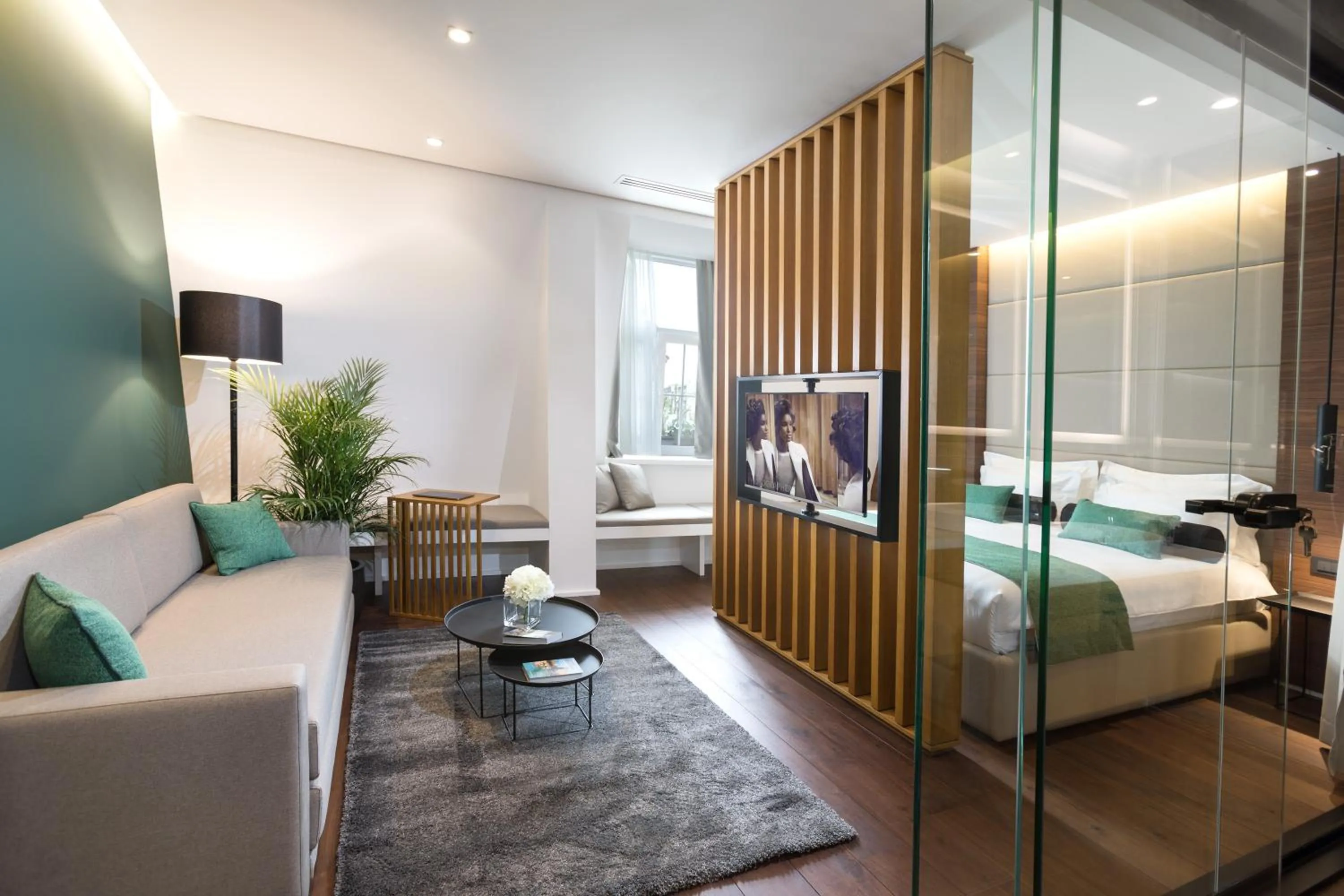 Photo of the whole room, Bed in Dominic Smart & Luxury Suites - Parliament