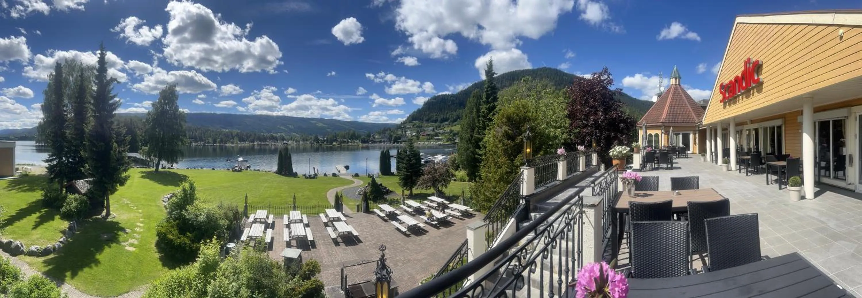 Patio in Scandic Valdres