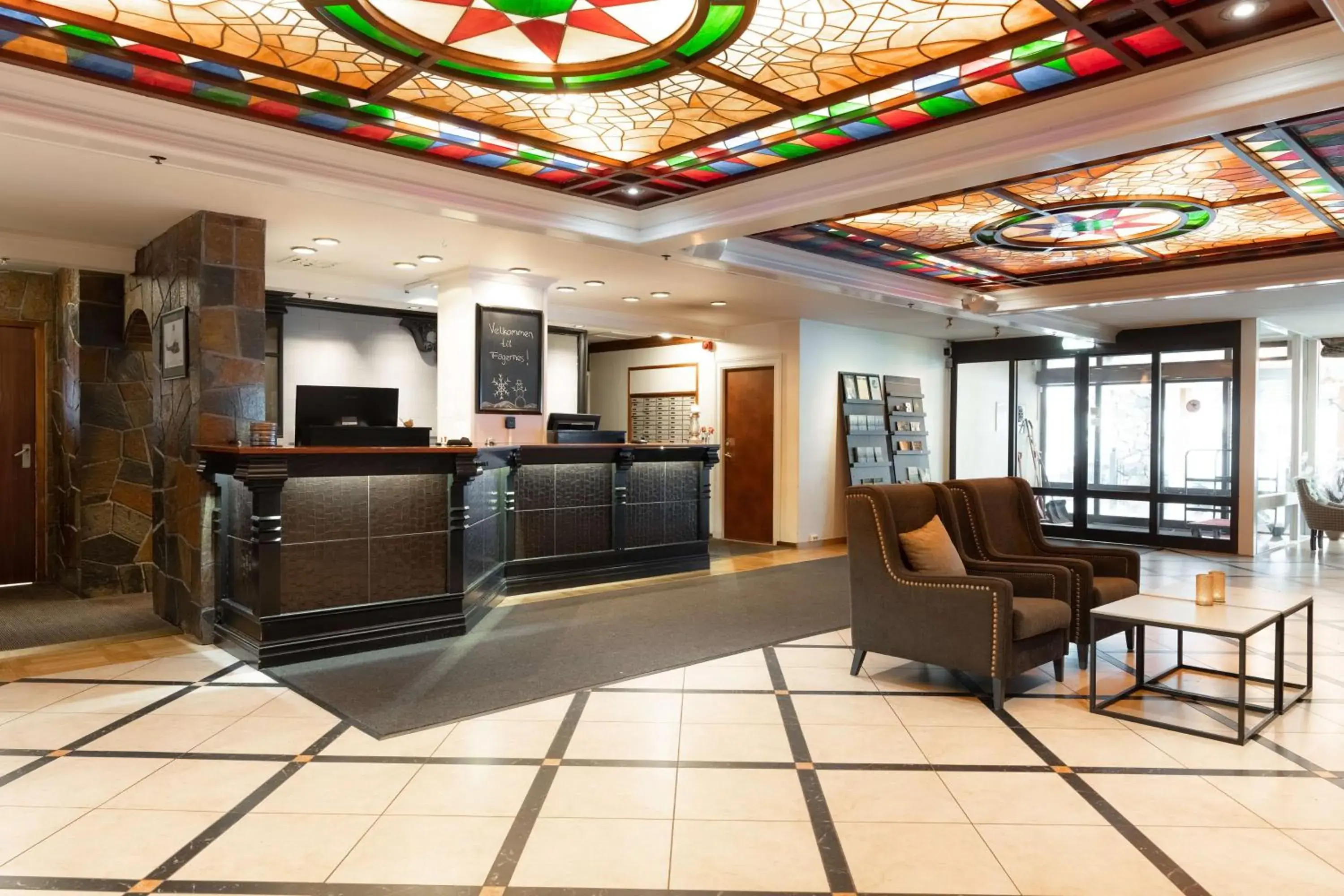 Lobby or reception in Scandic Valdres Lobby or reception in Scandic Valdres