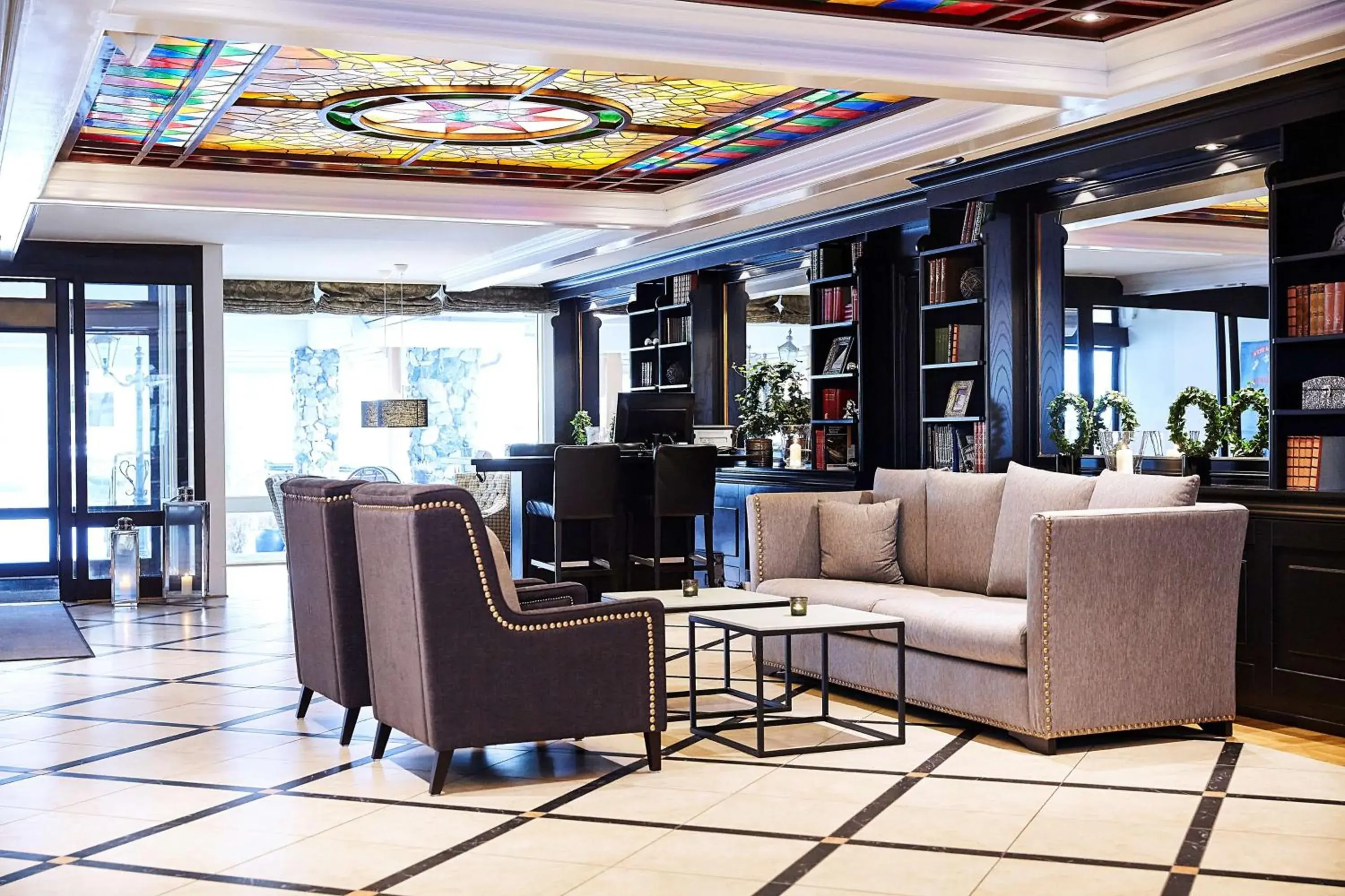 Lobby or reception in Scandic Valdres Lobby or reception in Scandic Valdres