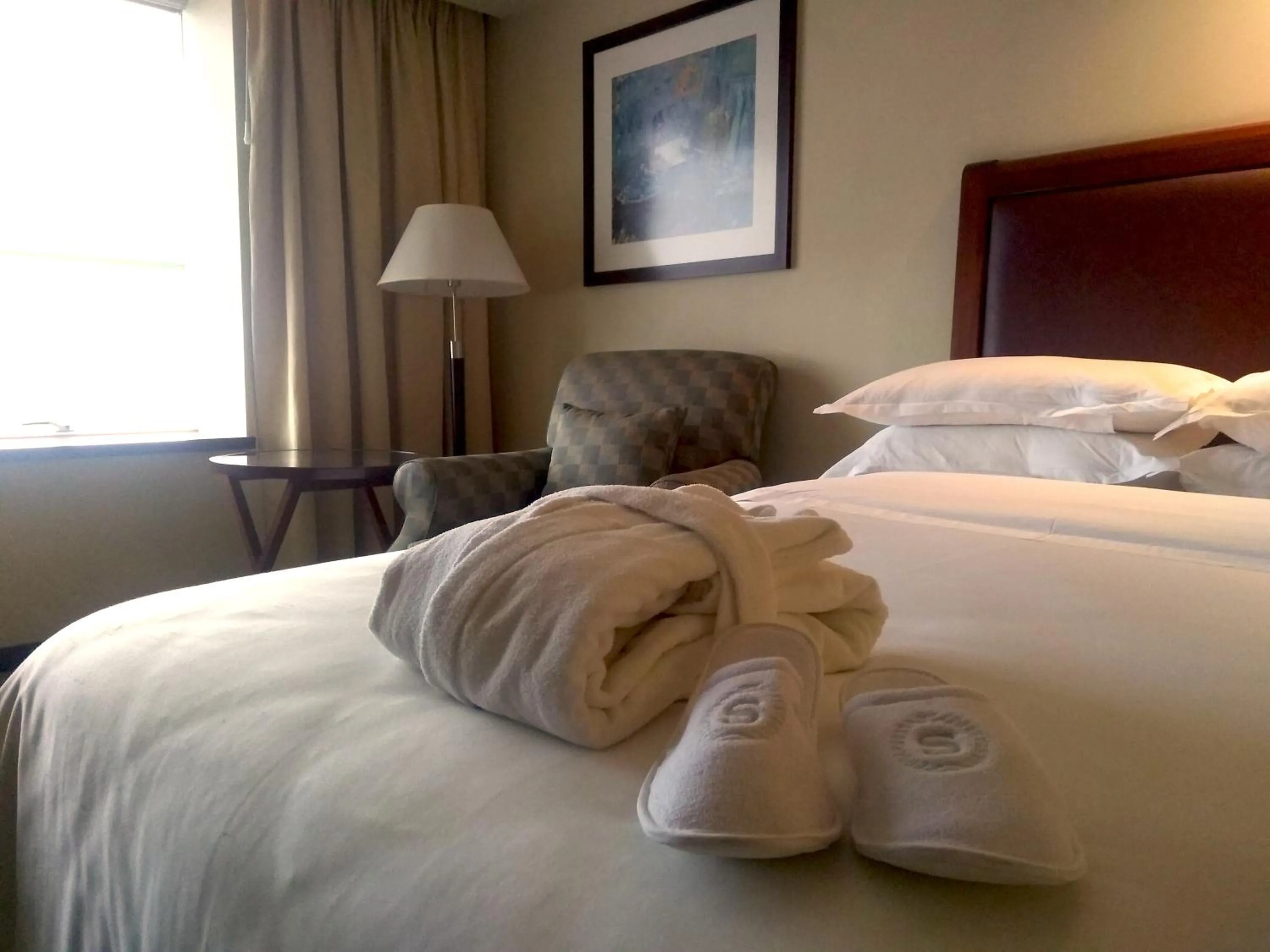 Bed in Sheraton Mendoza Hotel