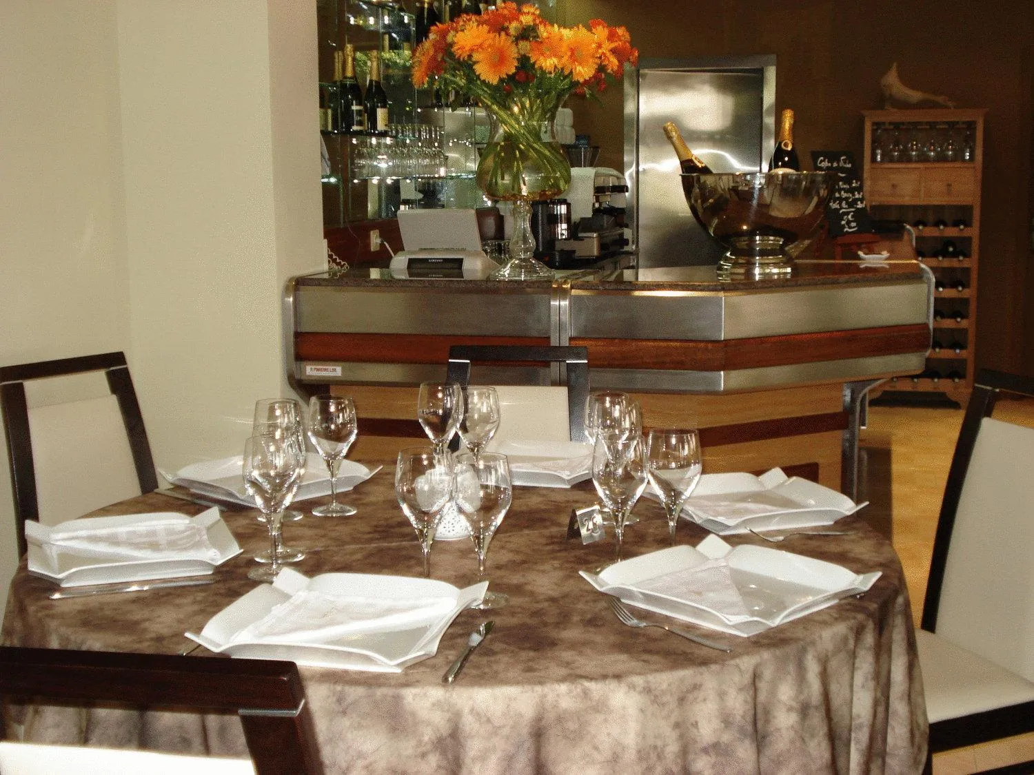 Dining area in Hotel Contriz