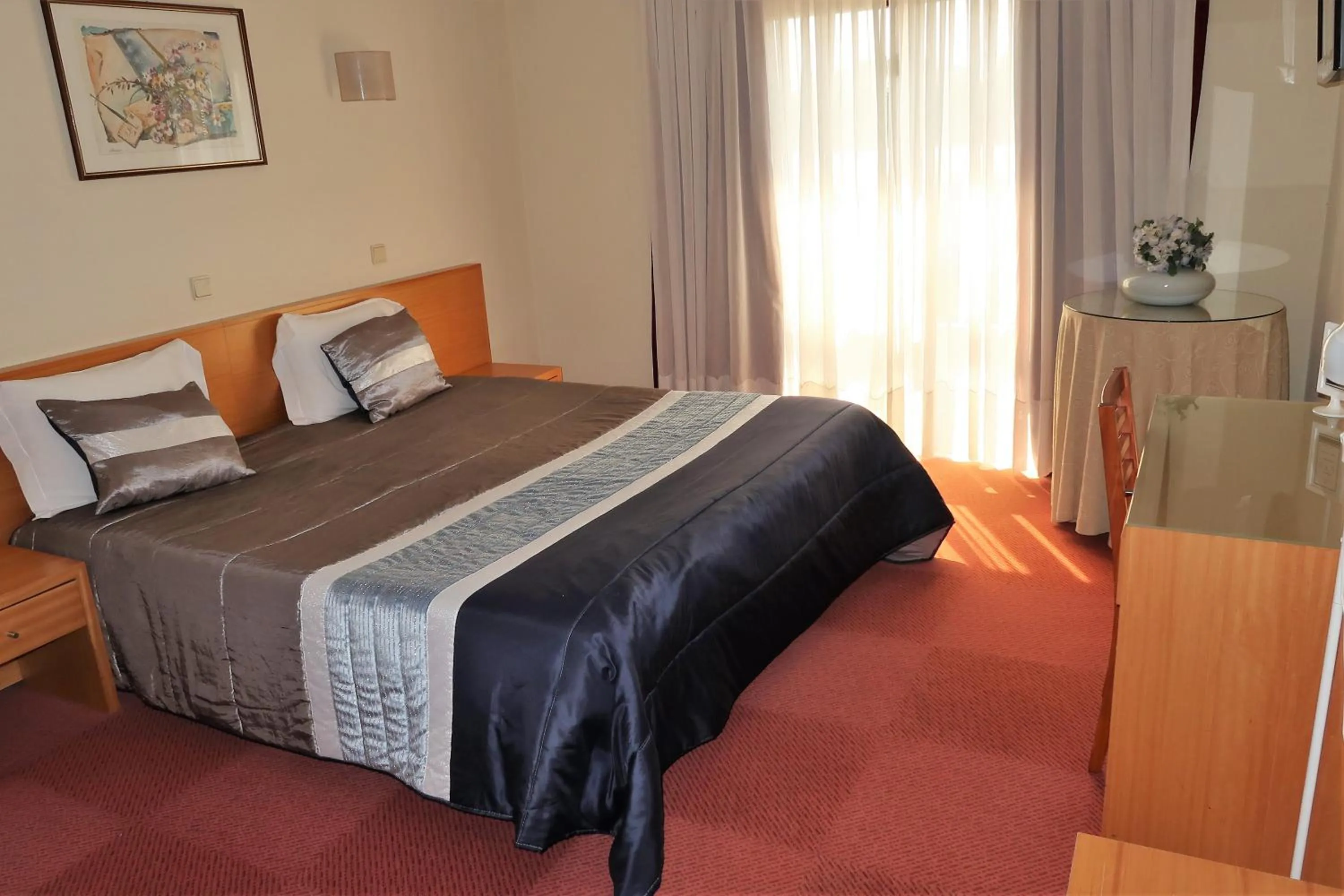 Bed in Hotel Contriz