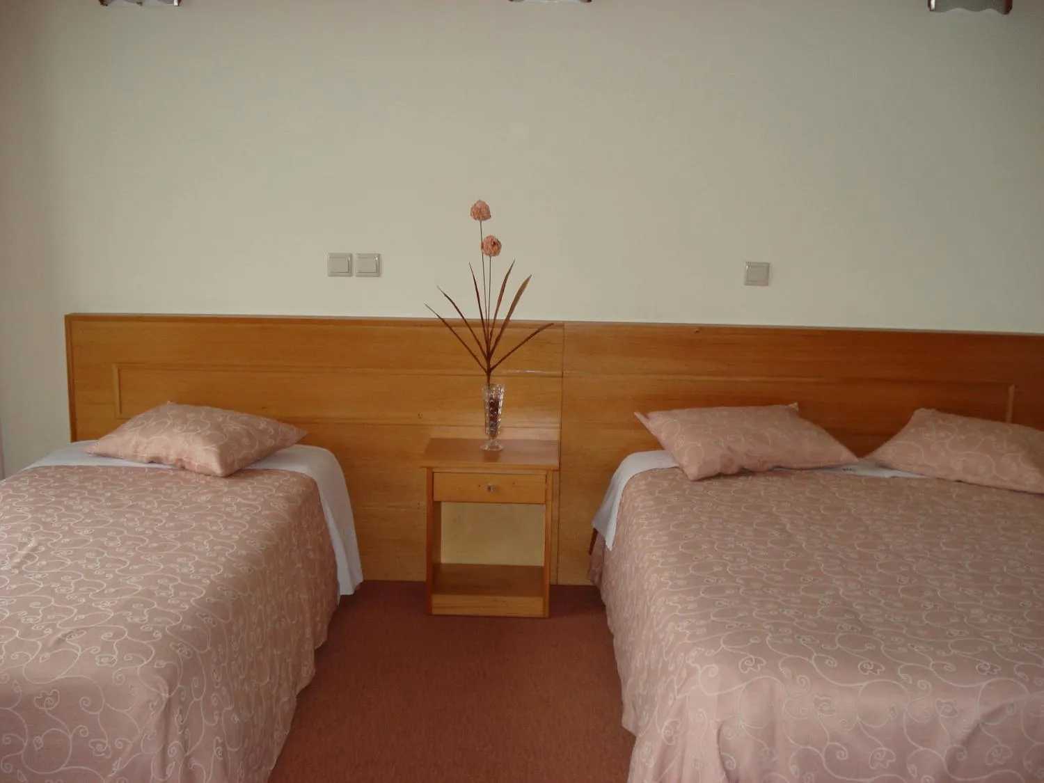 Bed in Hotel Contriz