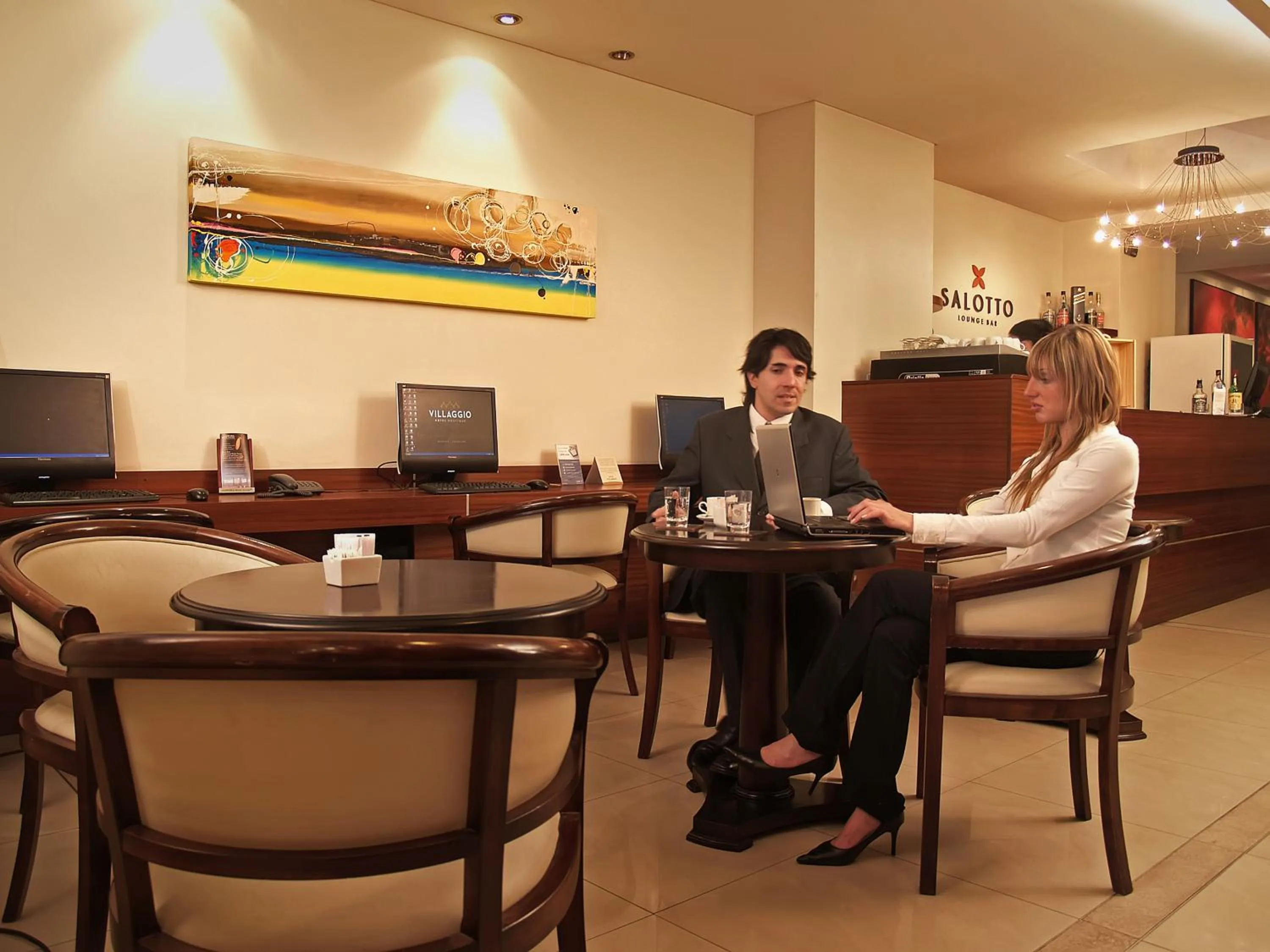 Lounge or bar in Villaggio Hotel Boutique