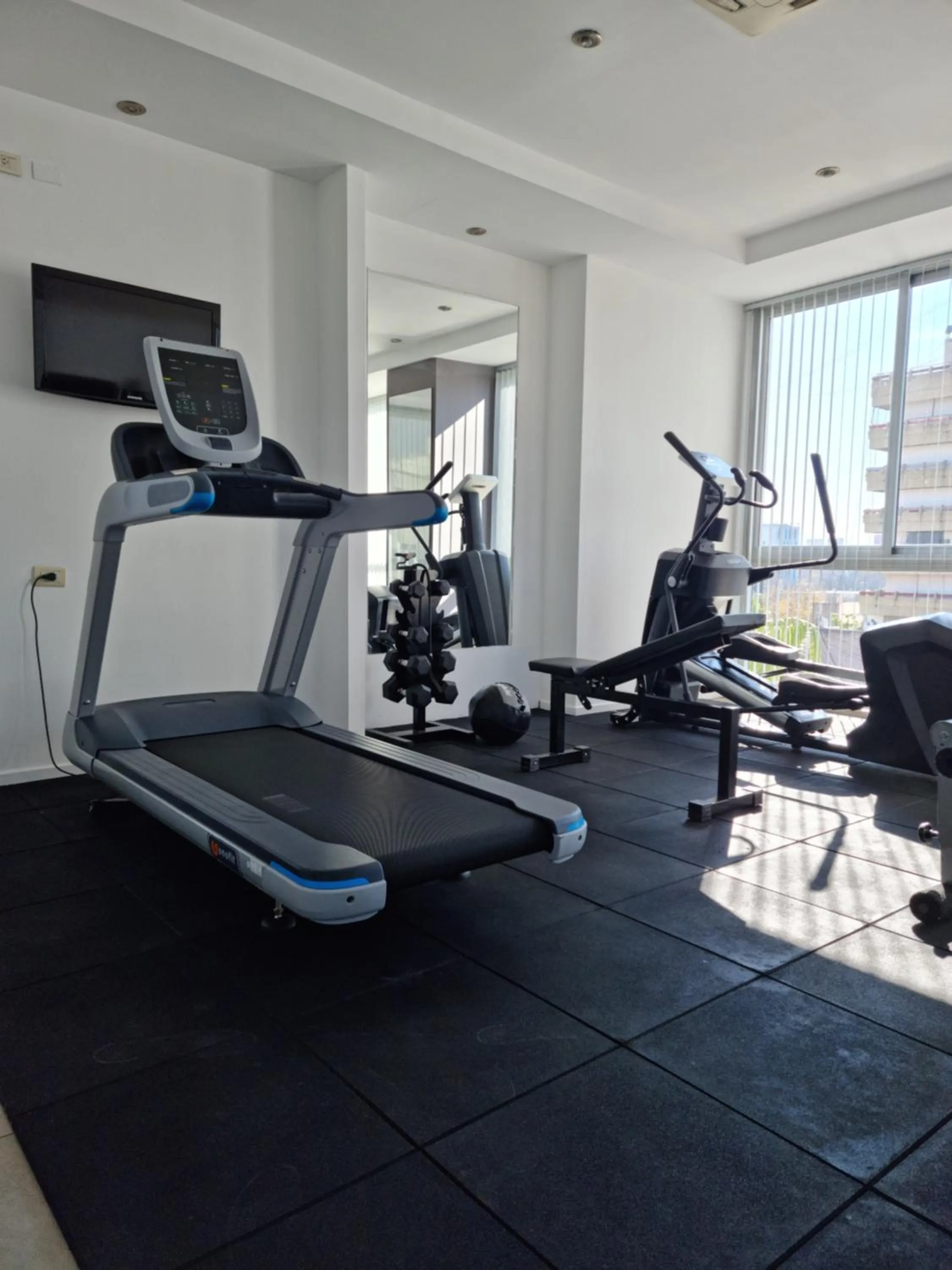 Fitness centre/facilities in Villaggio Hotel Boutique