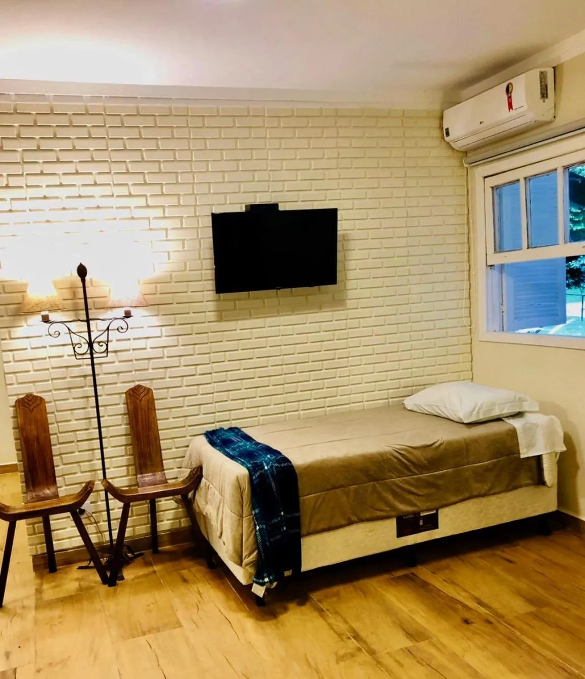 Bed in Pousada Casa Mantiqueira - Próxima ao Capivarí e opções de Hidromassagem