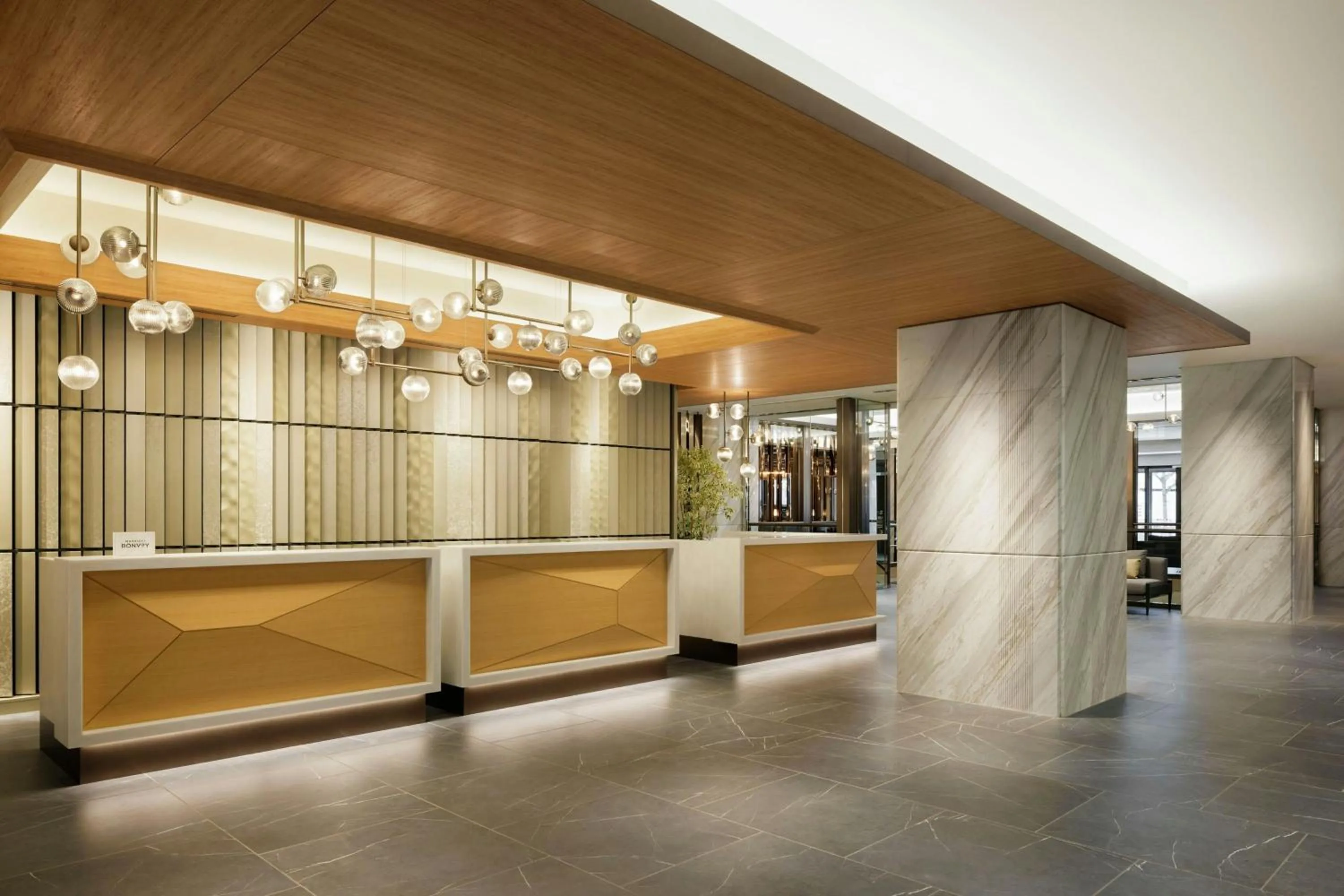 Lobby or reception in Courtyard by Marriott Tokyo Ginza Hotel