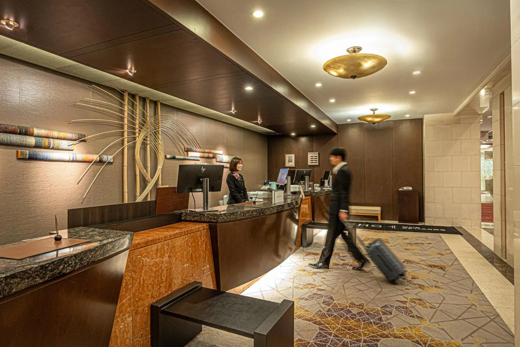 Property building in ANA Crowne Plaza Fukuoka by IHG