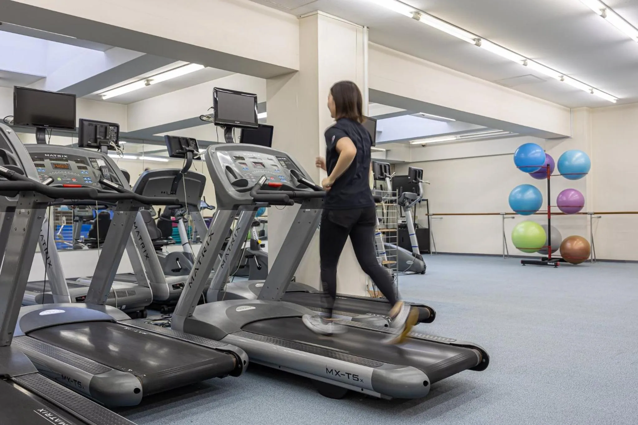 Fitness centre/facilities in ANA Crowne Plaza Fukuoka by IHG