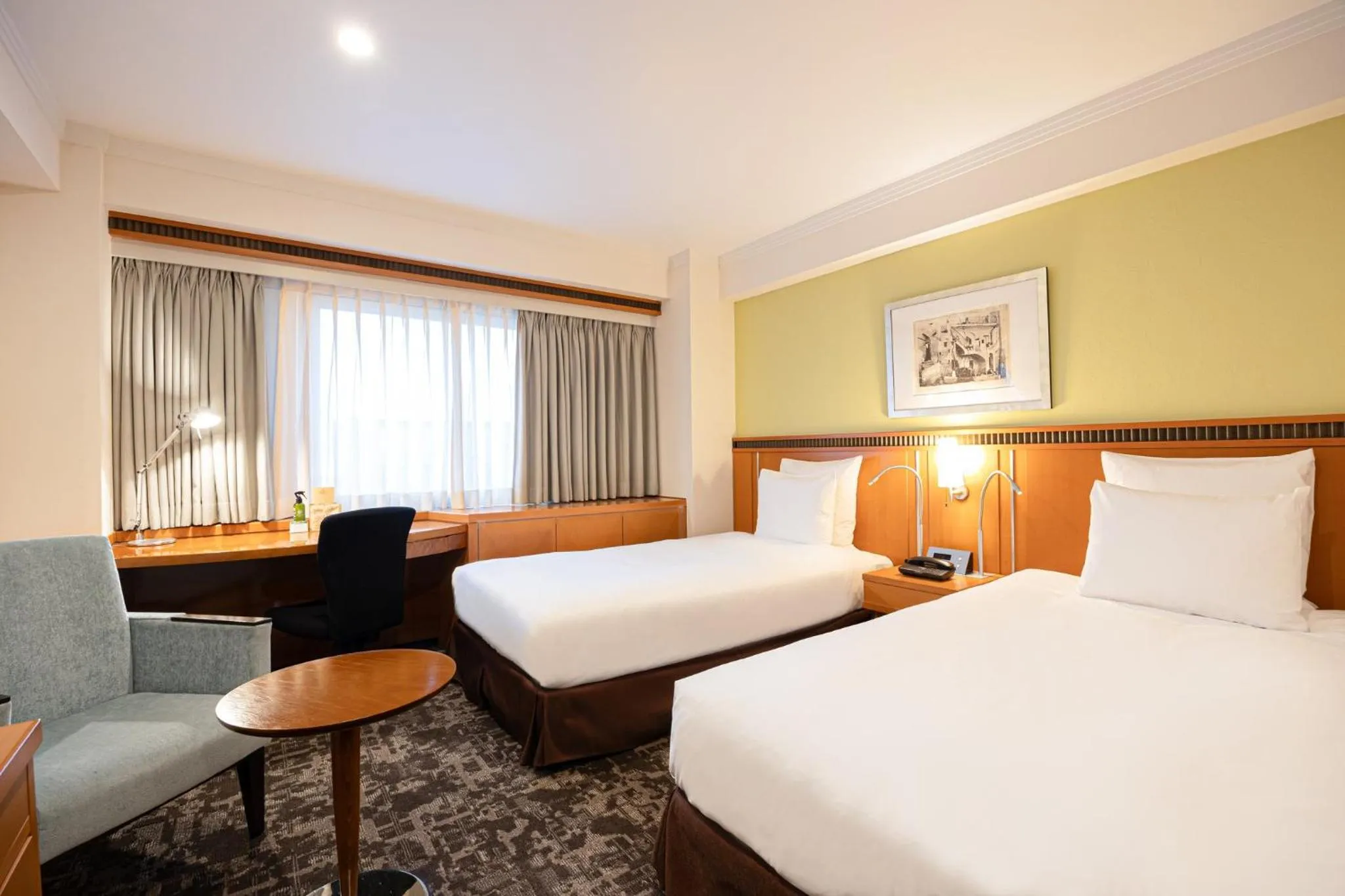Photo of the whole room, Bed in ANA Crowne Plaza Fukuoka by IHG