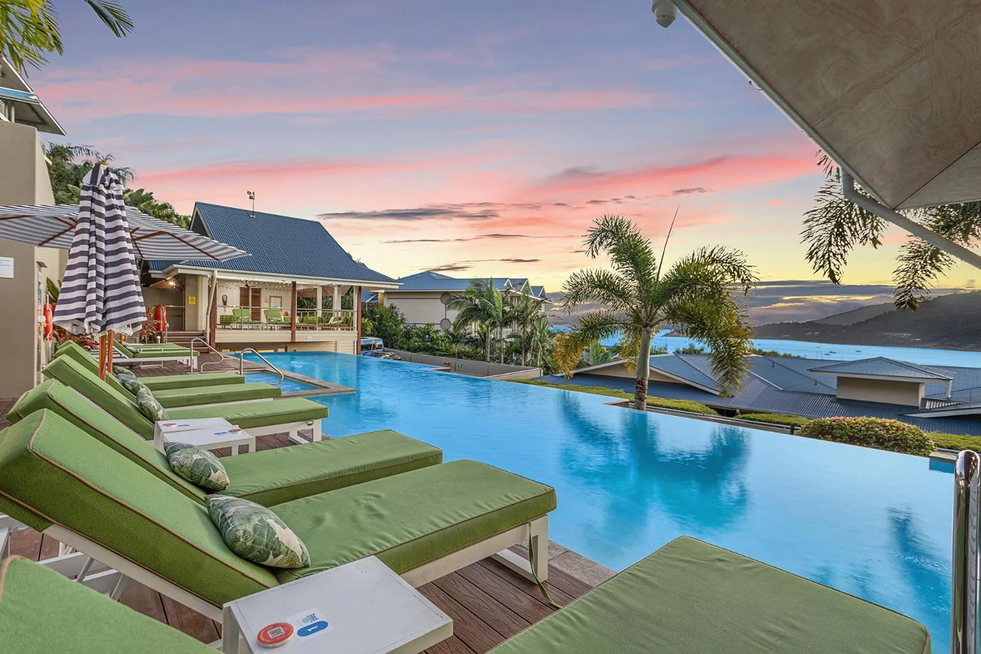 Pool view in Club Wyndham Airlie Beach