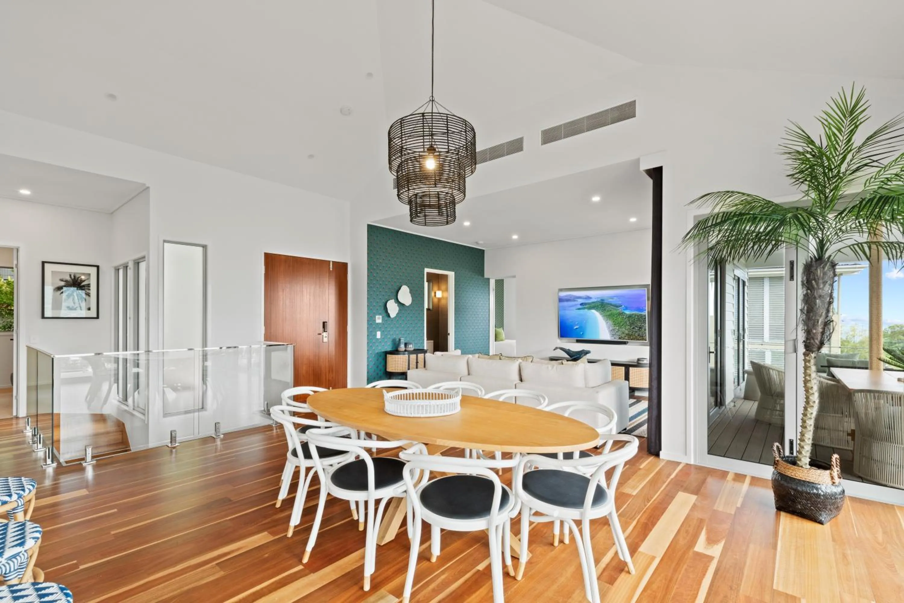 Living room in Club Wyndham Airlie Beach