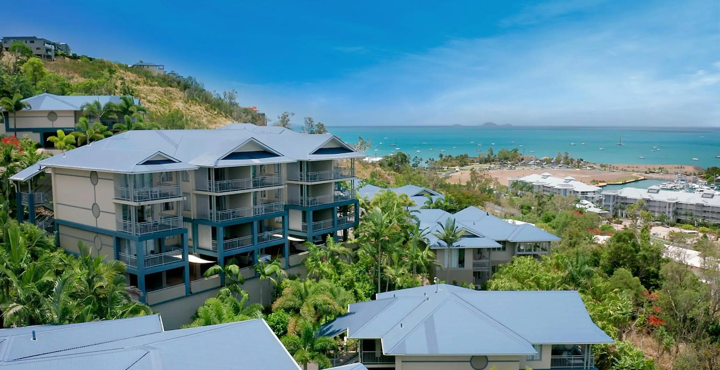 Sea view in Club Wyndham Airlie Beach