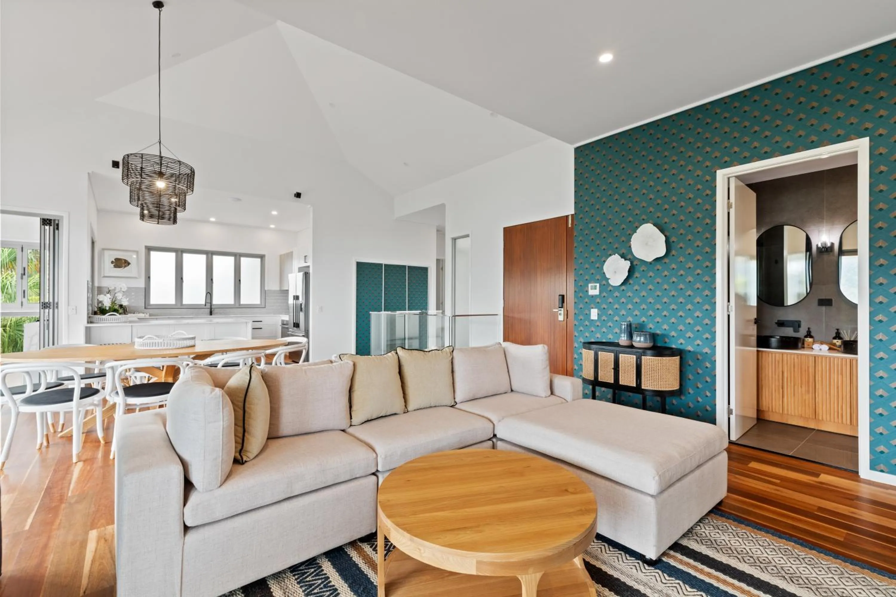 Living room in Club Wyndham Airlie Beach