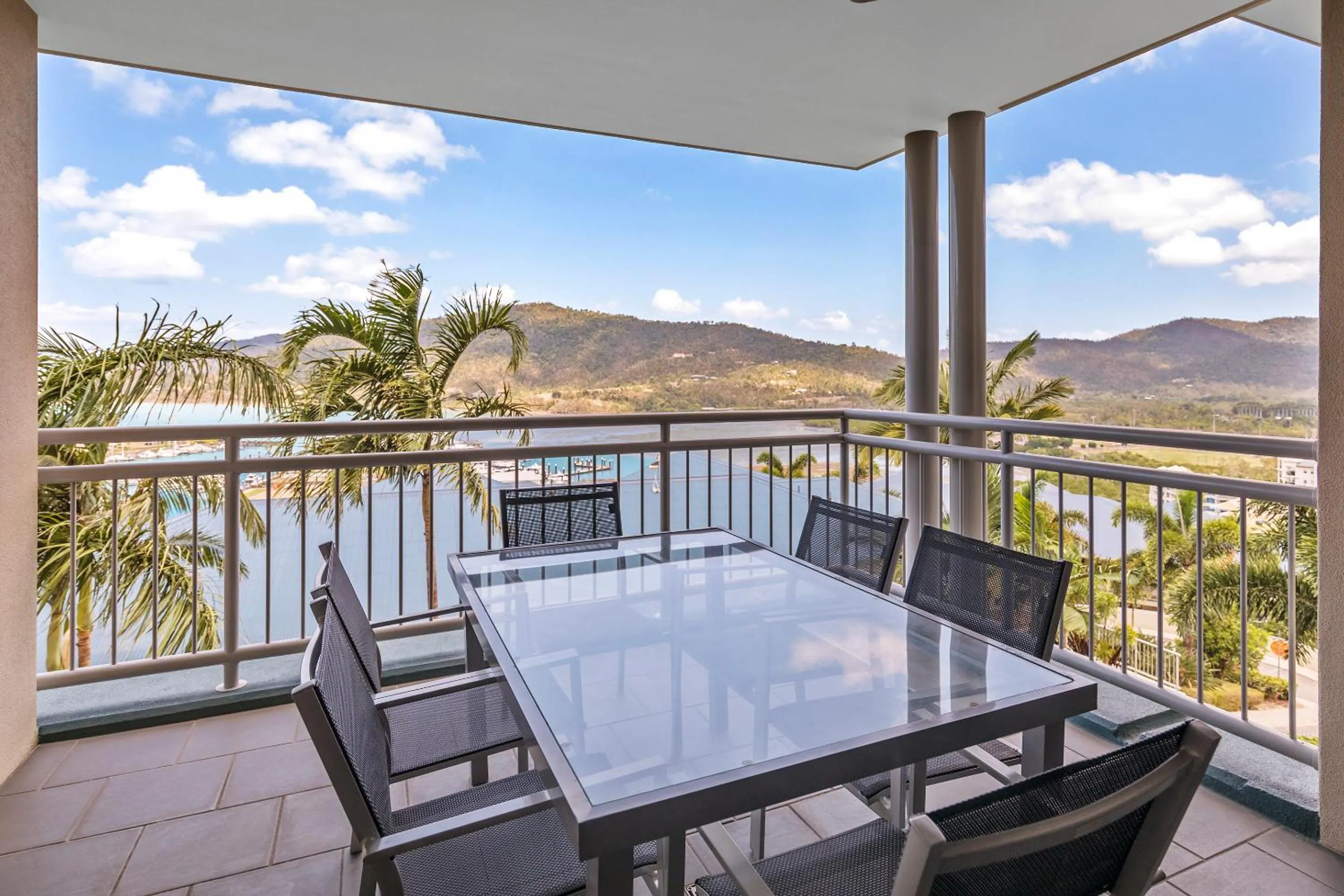 Balcony/Terrace in Club Wyndham Airlie Beach