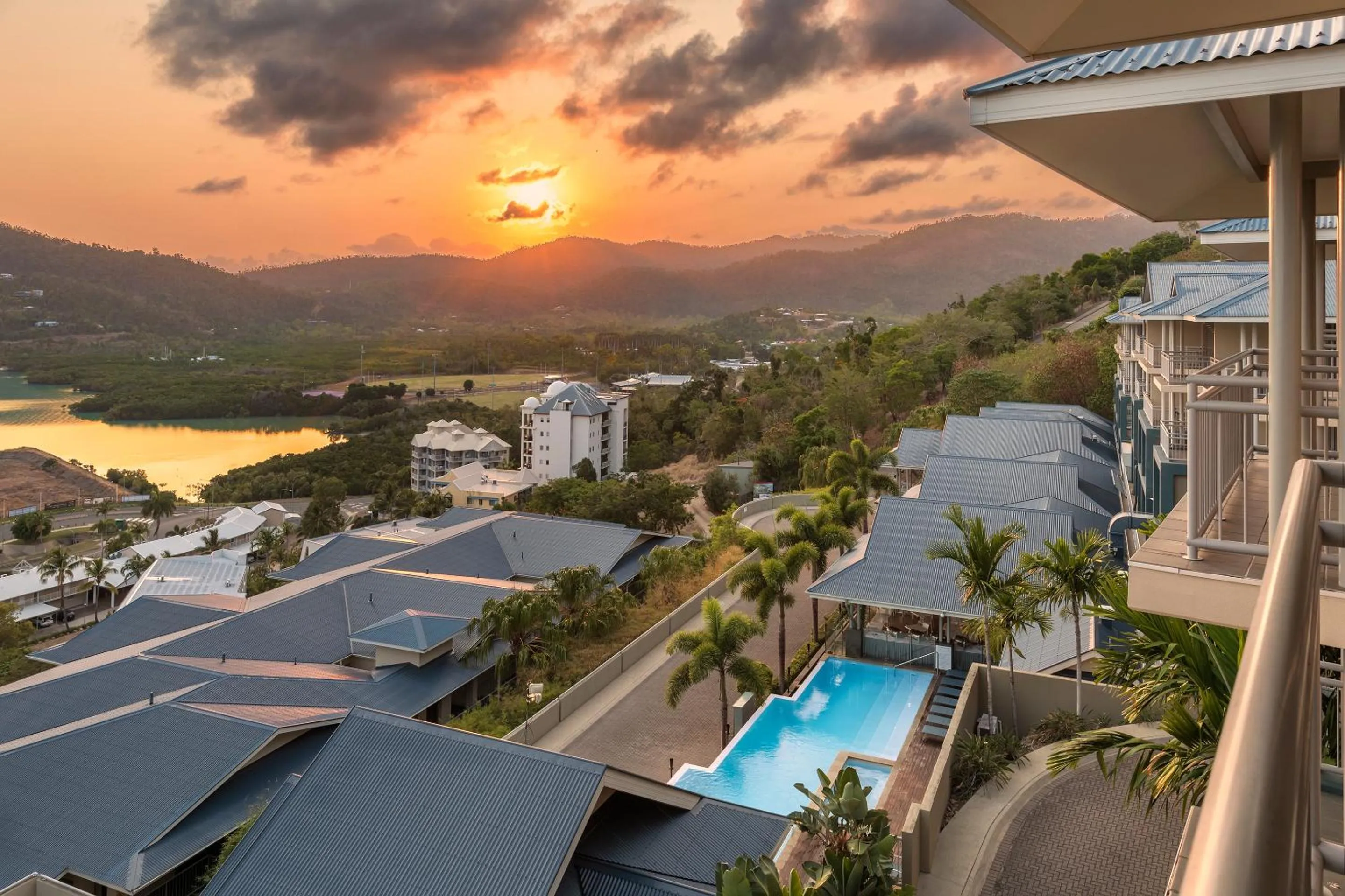 Sea view in Club Wyndham Airlie Beach