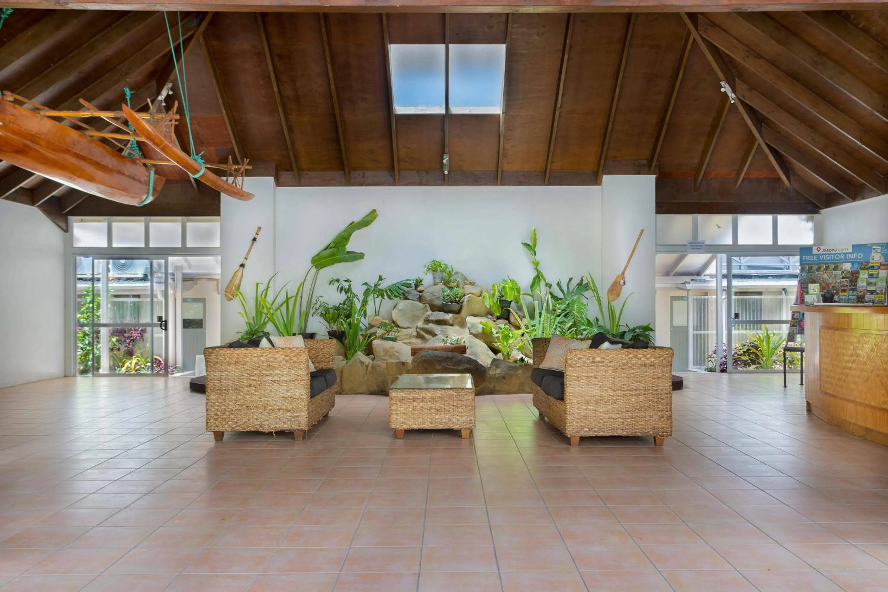 Lobby or reception in Moana Sands Beachfront Hotel