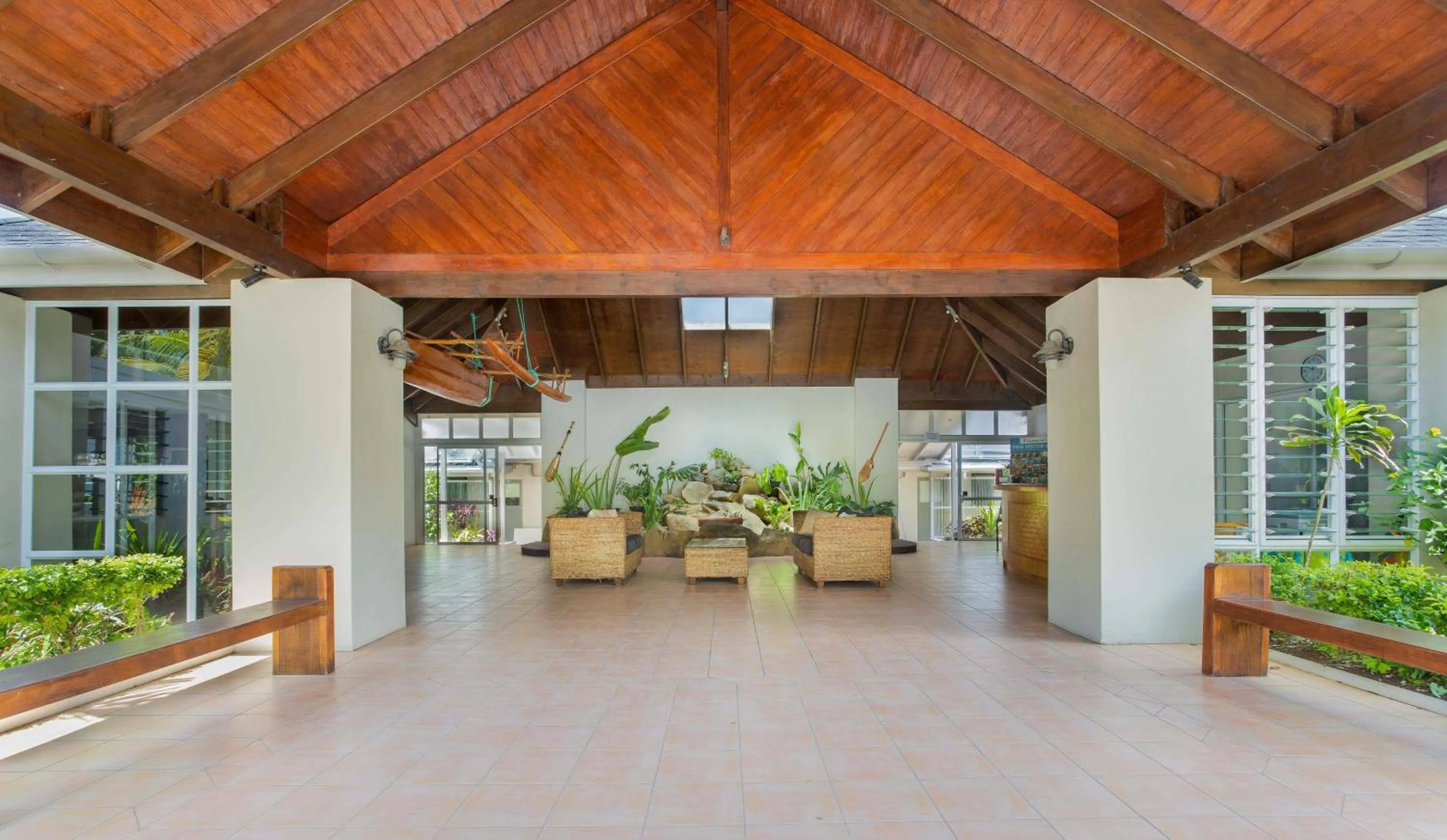 Lobby or reception in Moana Sands Beachfront Hotel