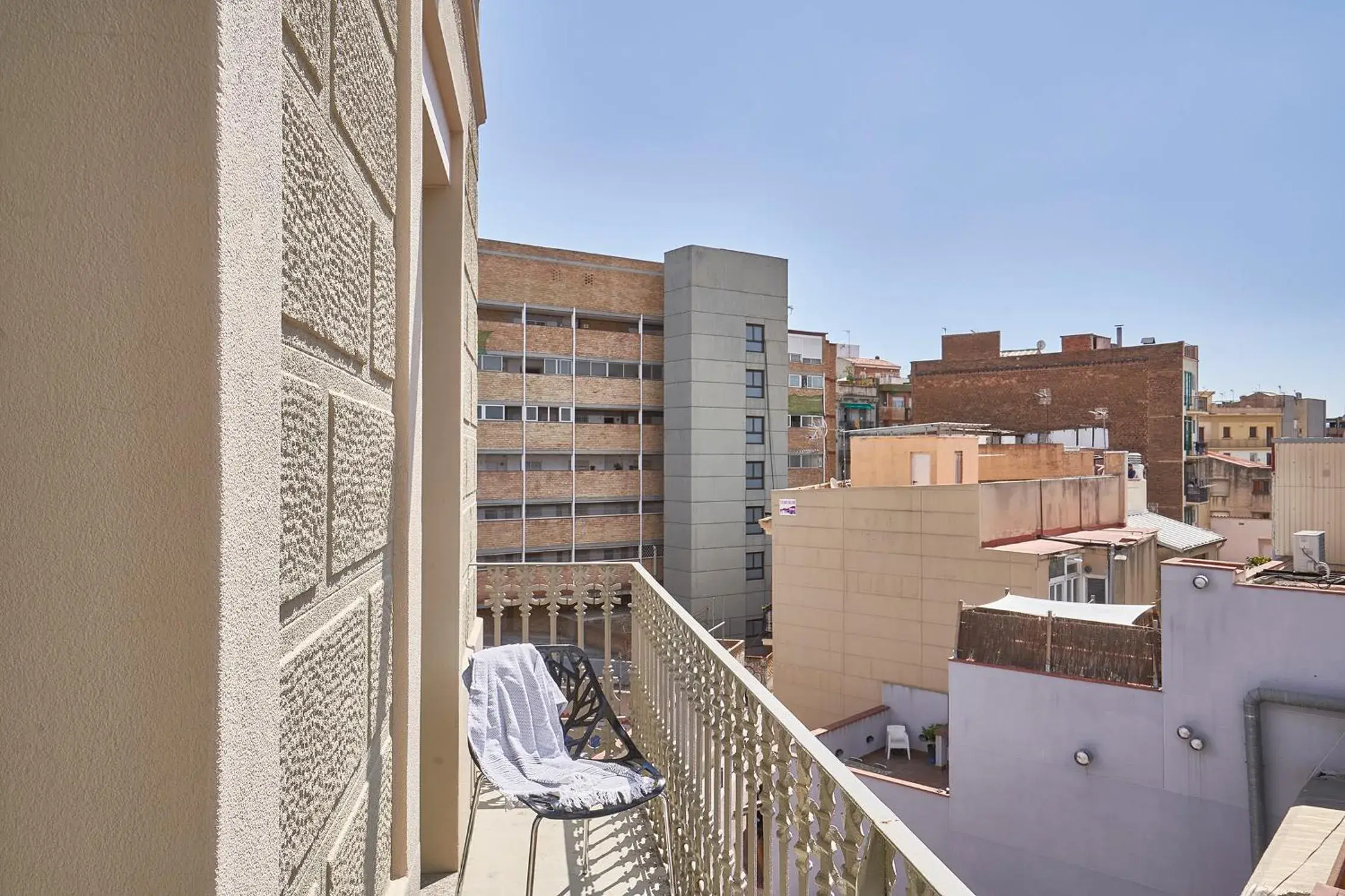 Balcony/Terrace in Barcelona Sants Station Apartments Balcony/Terrace in Barcelona Sants Station Apartments