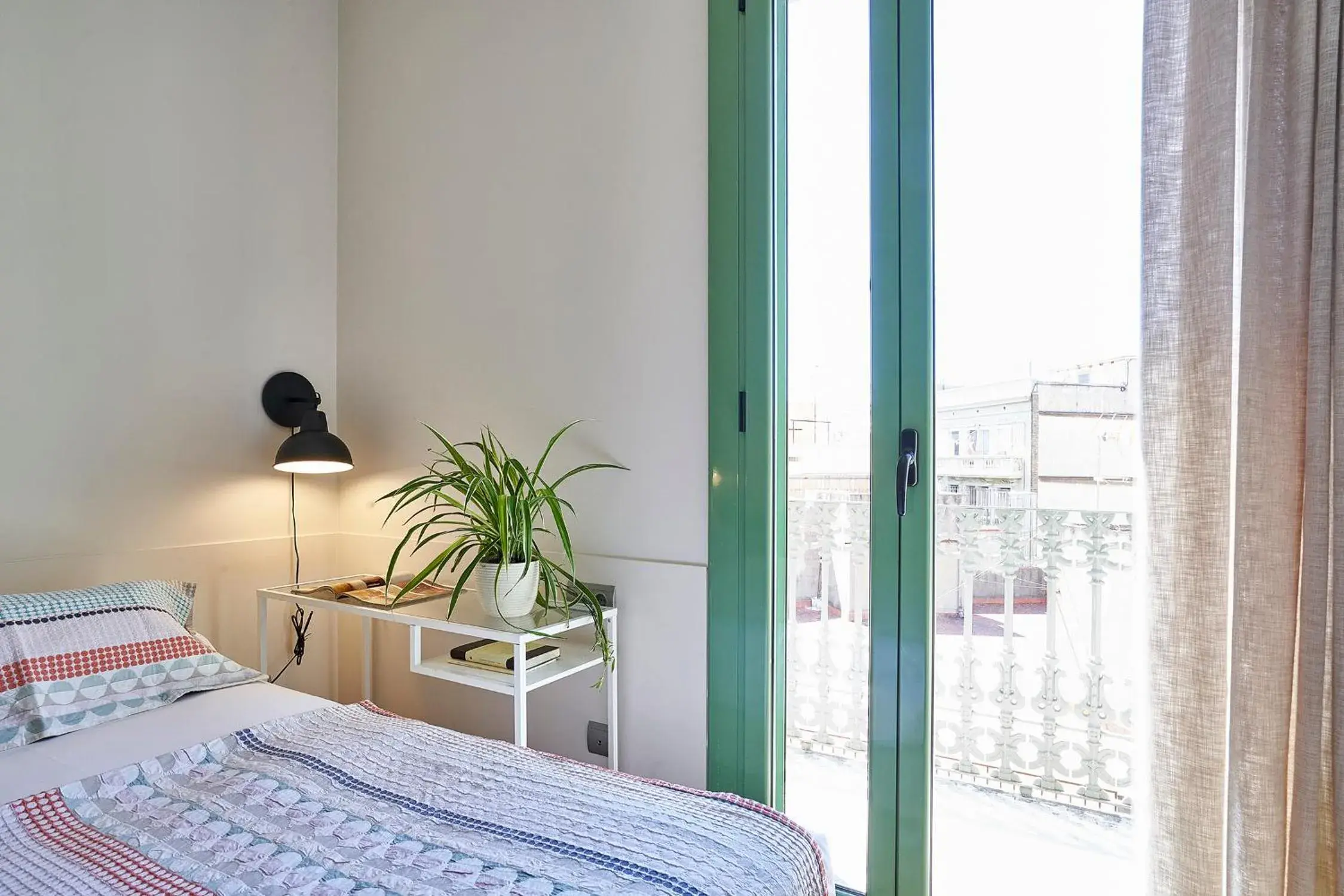 Bedroom, Bed in Barcelona Sants Station Apartments Bedroom, Bed in Barcelona Sants Station Apartments