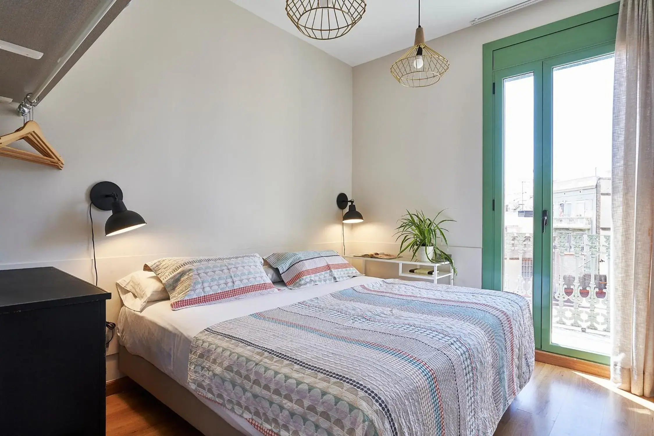 Bedroom, Bed in Barcelona Sants Station Apartments Bedroom, Bed in Barcelona Sants Station Apartments