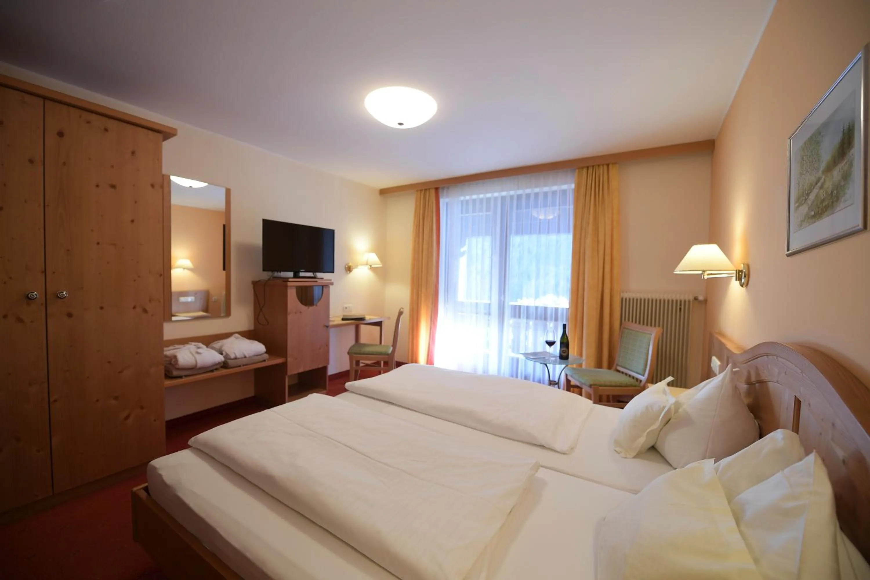 Photo of the whole room, Bed in Landhotel Post