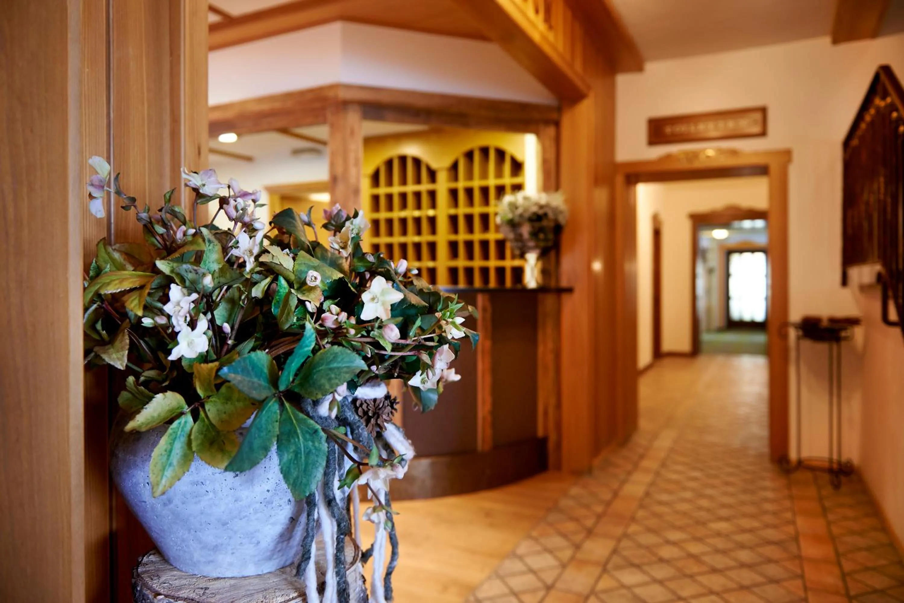 Lobby or reception in Landhotel Post