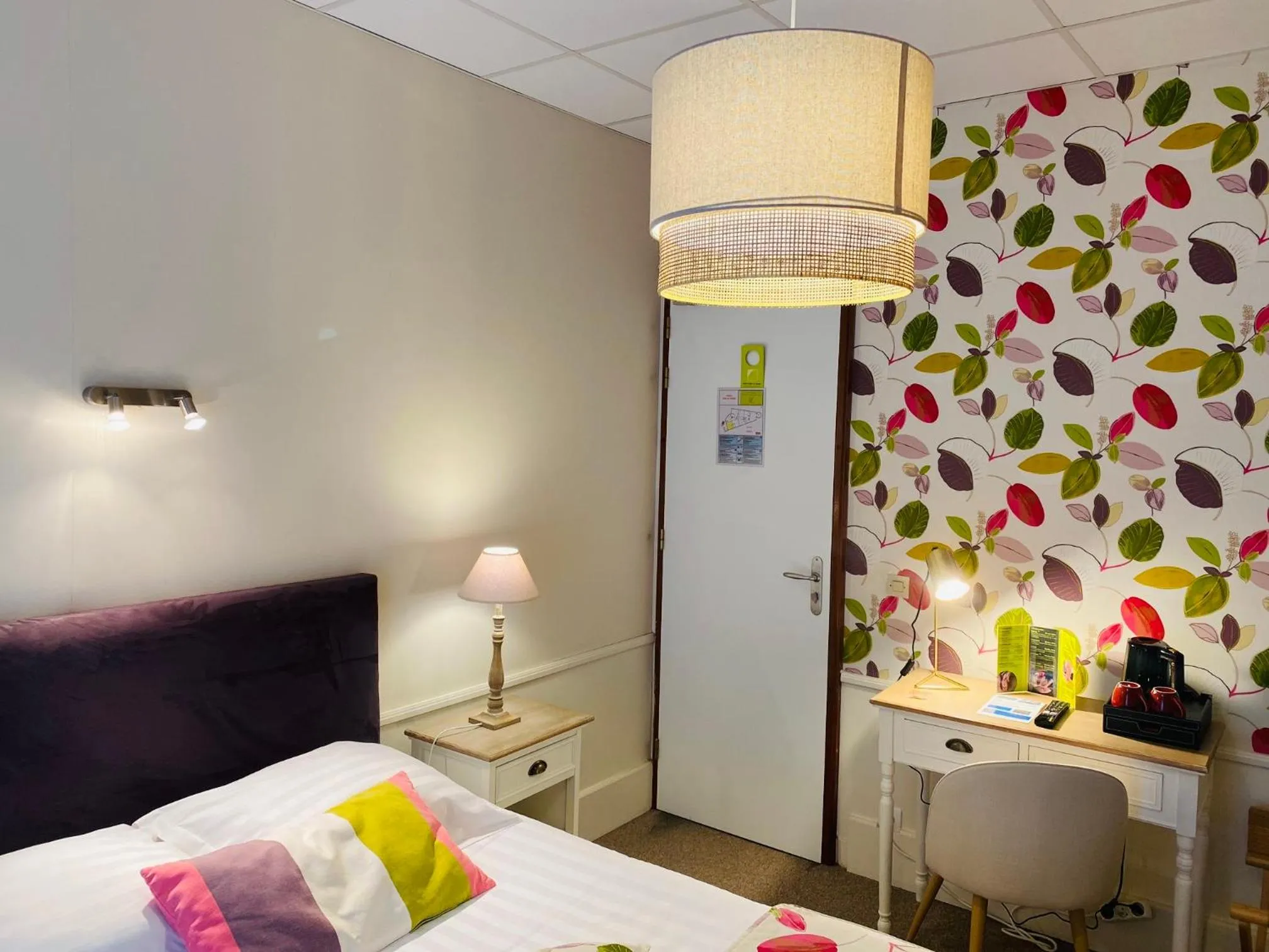 Bedroom, Bed in BRIT HOTEL & SPA Le Roc au Chien