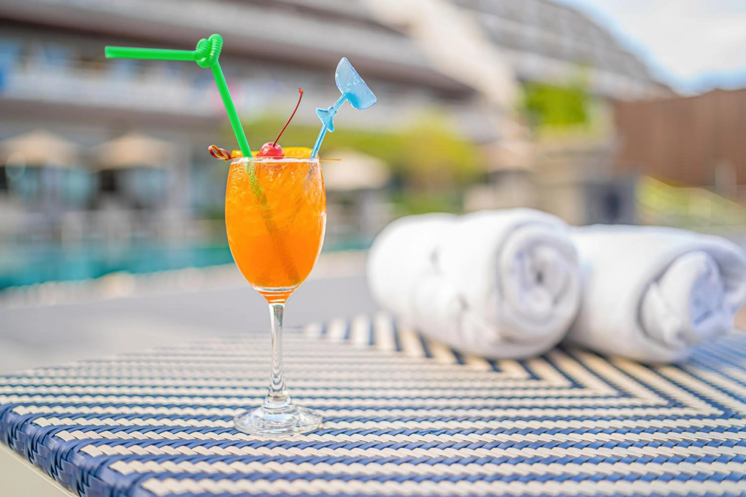 Pool view in Orchidacea Resort - Kata Beach