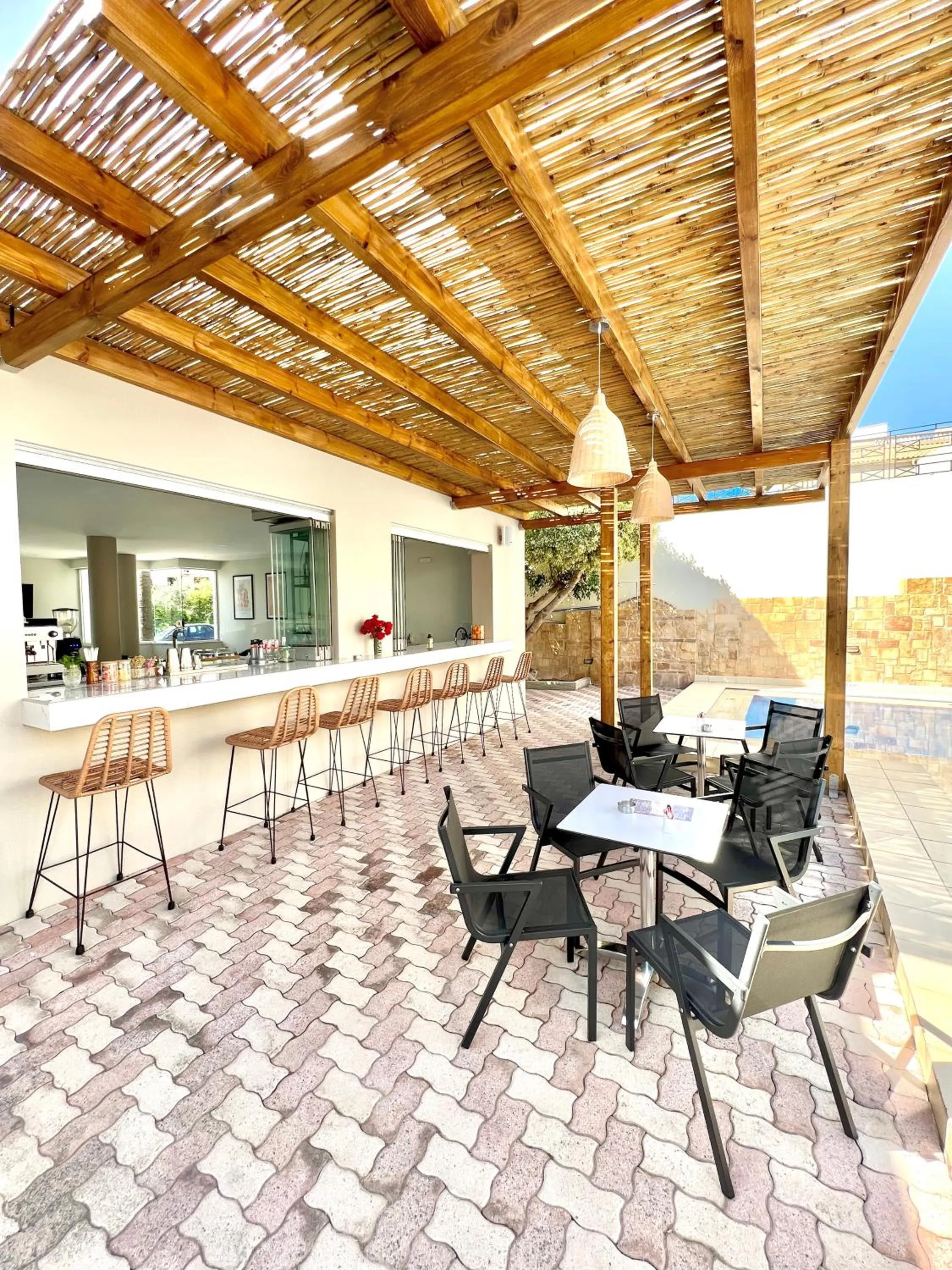 Lounge or bar in Mediterranea Apartments