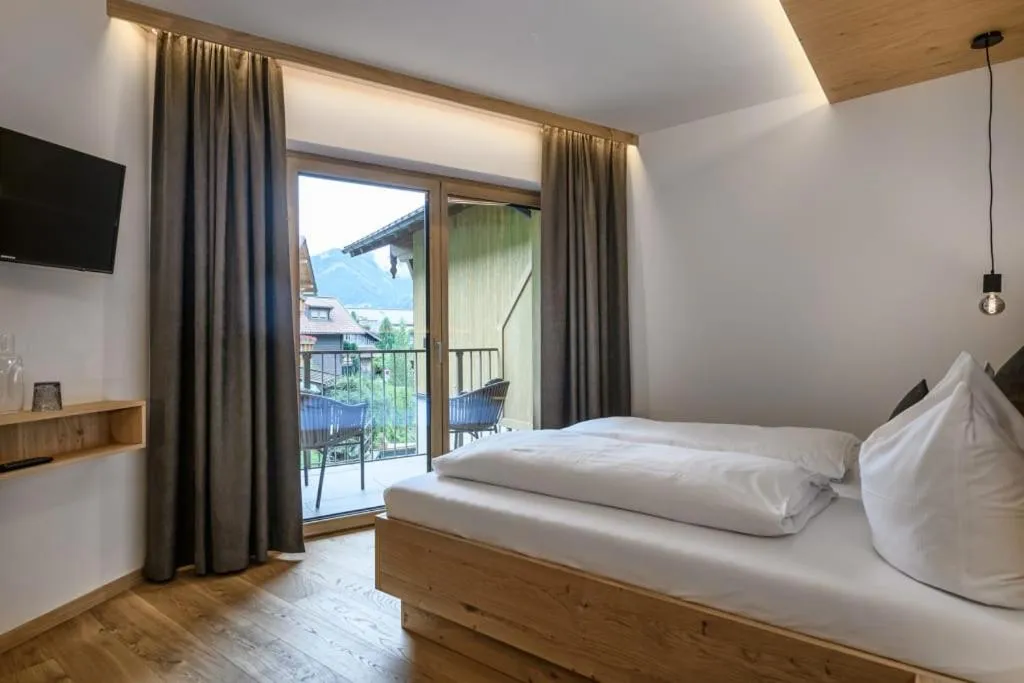 Bed in Hotel Hubertushof