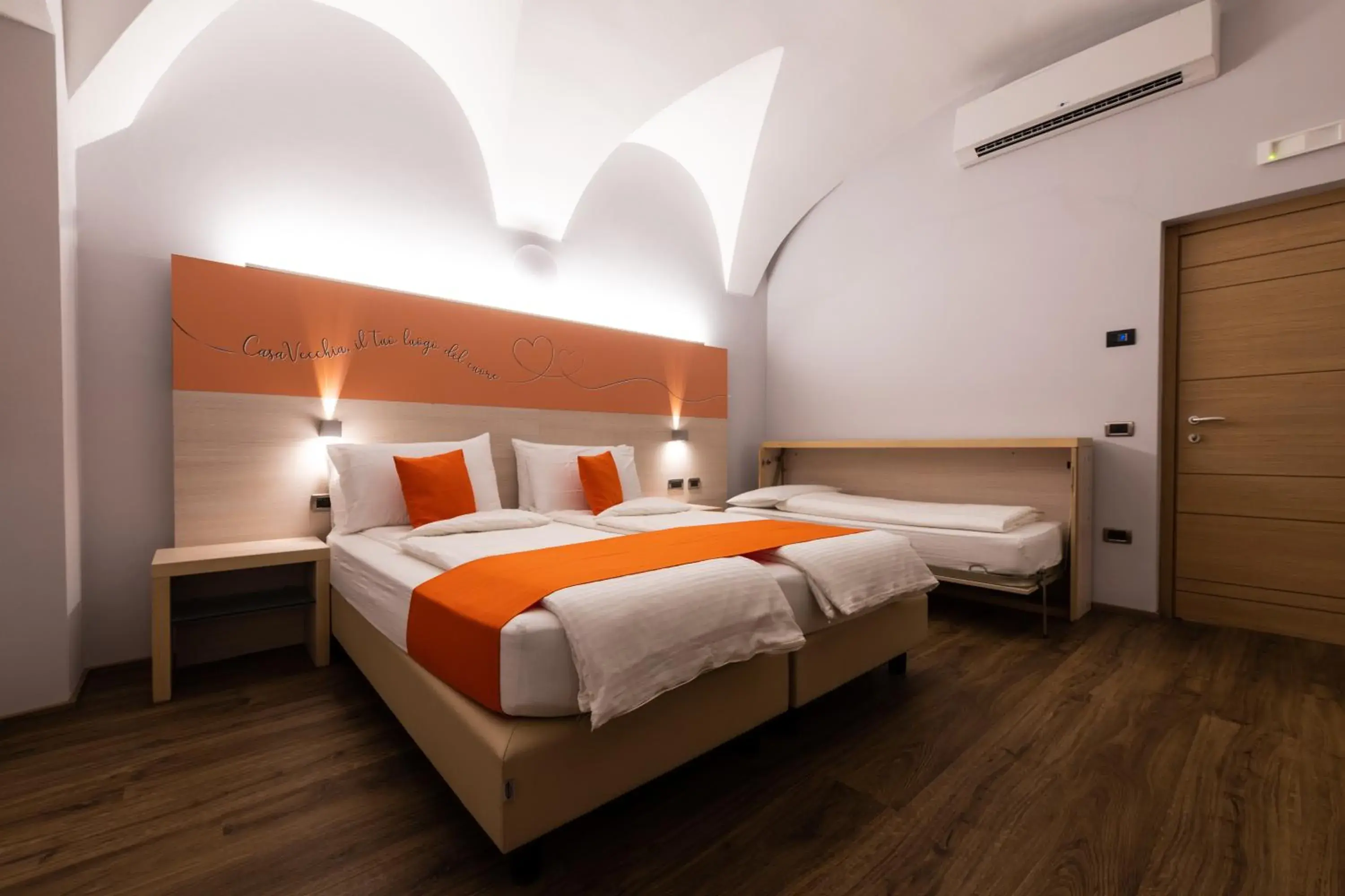 Triple Room - single occupancy in Albergo Casavecchia Triple Room - single occupancy in Albergo Casavecchia