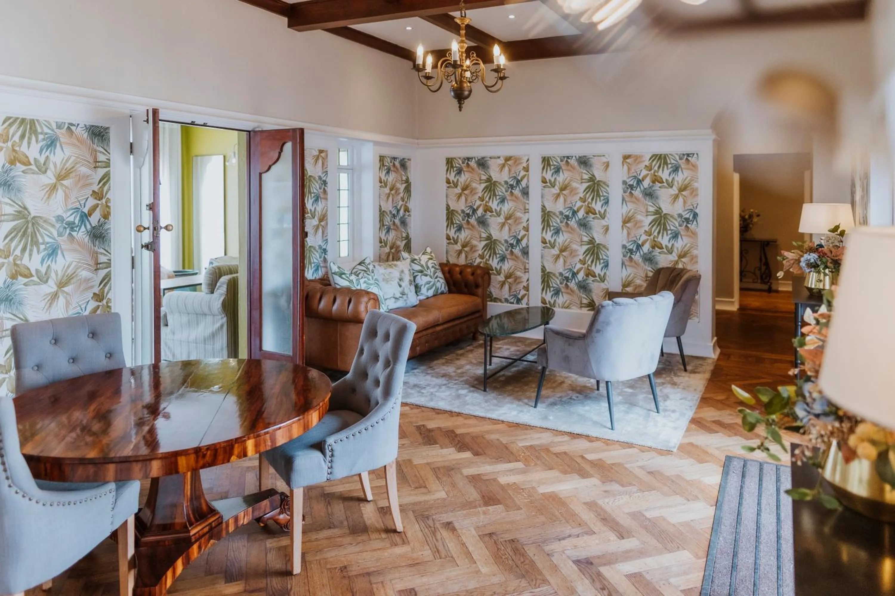 Facade/entrance in Laborie Estate