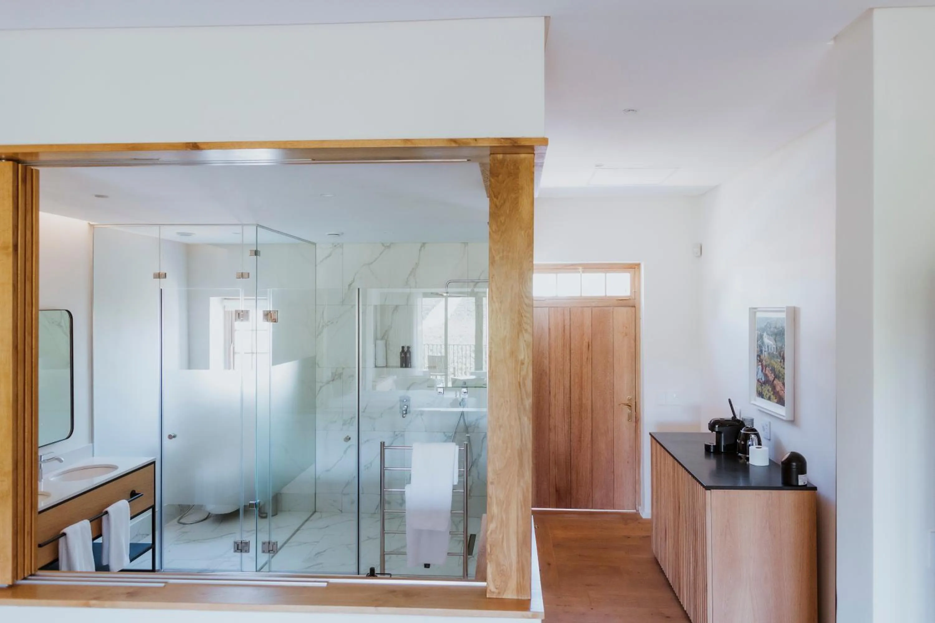 Shower in Laborie Estate