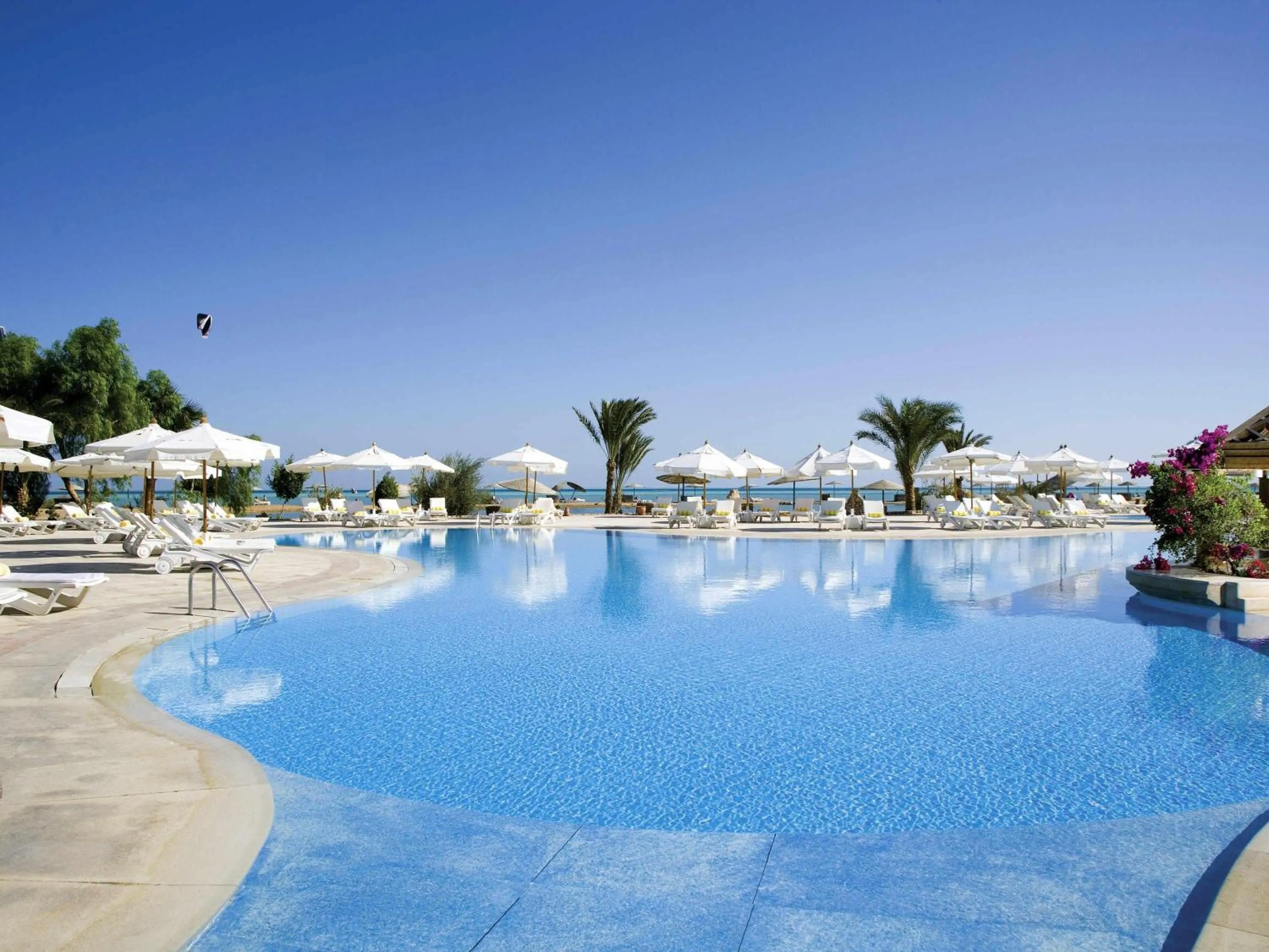Pool view in Movenpick Resort & Spa El Gouna