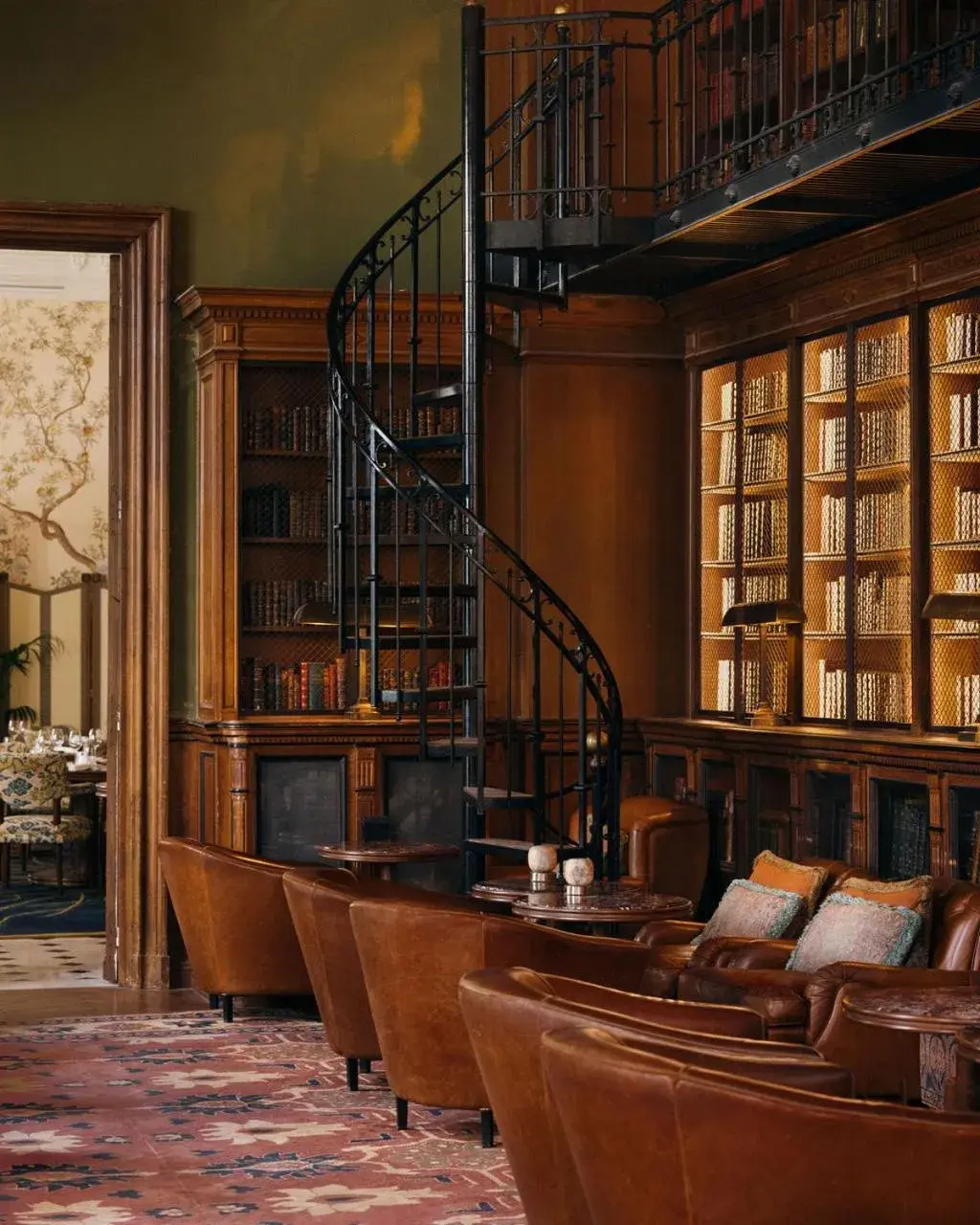 Lounge or bar in Saint James Paris Lounge or bar in Saint James Paris