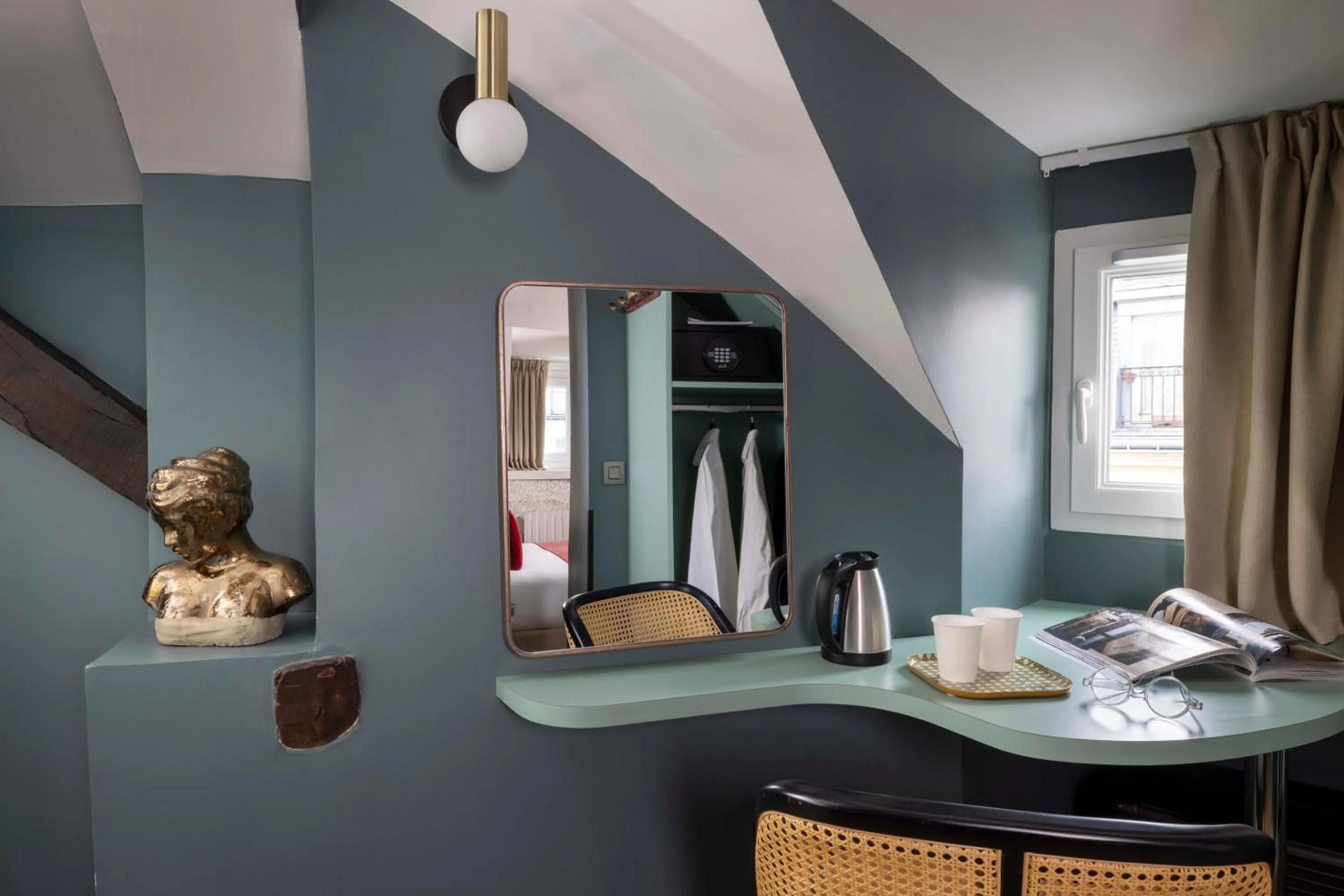 Seating area in Welcome Hotel