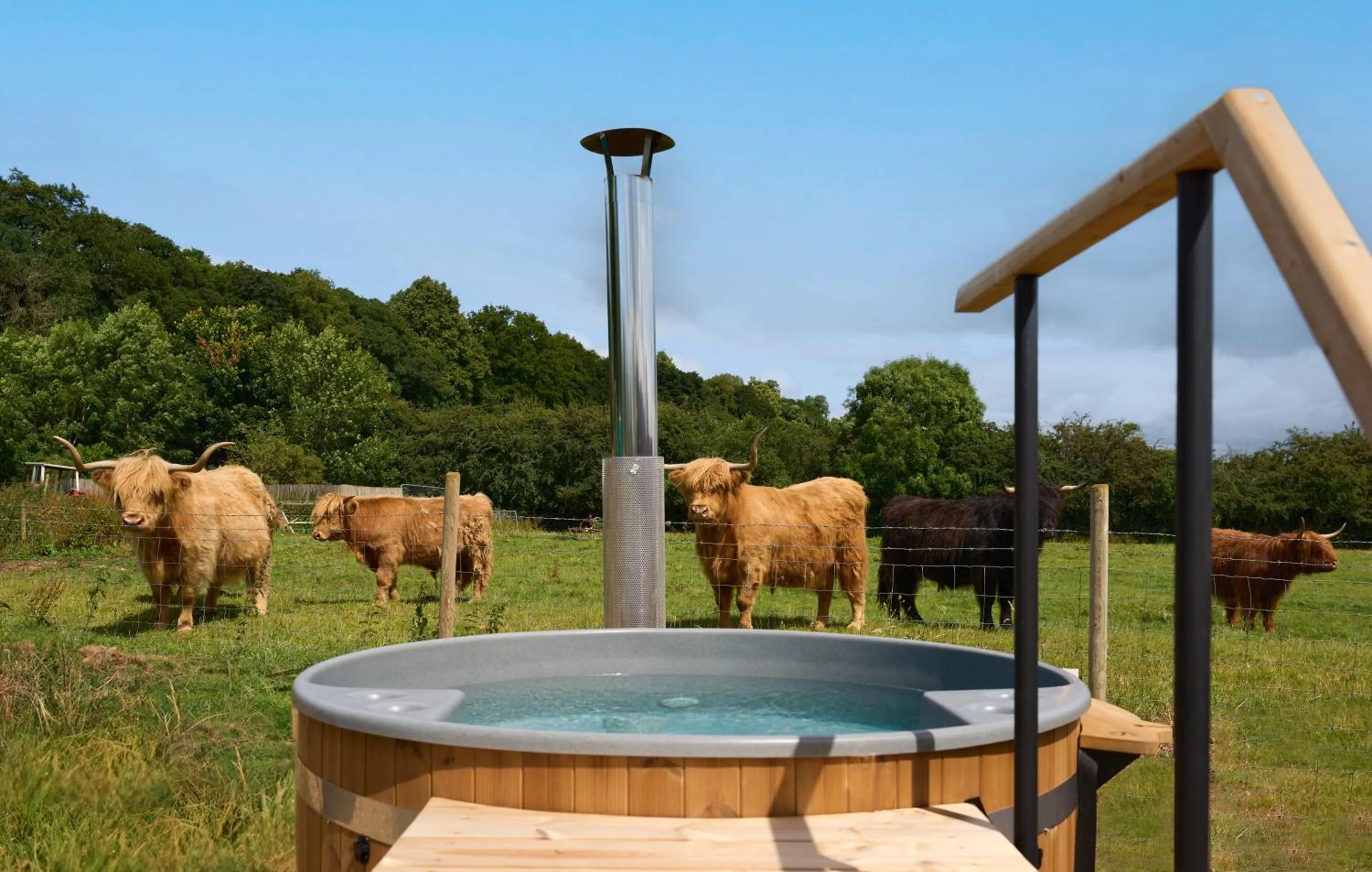Hot Tub in The Barnsdale, Rutland